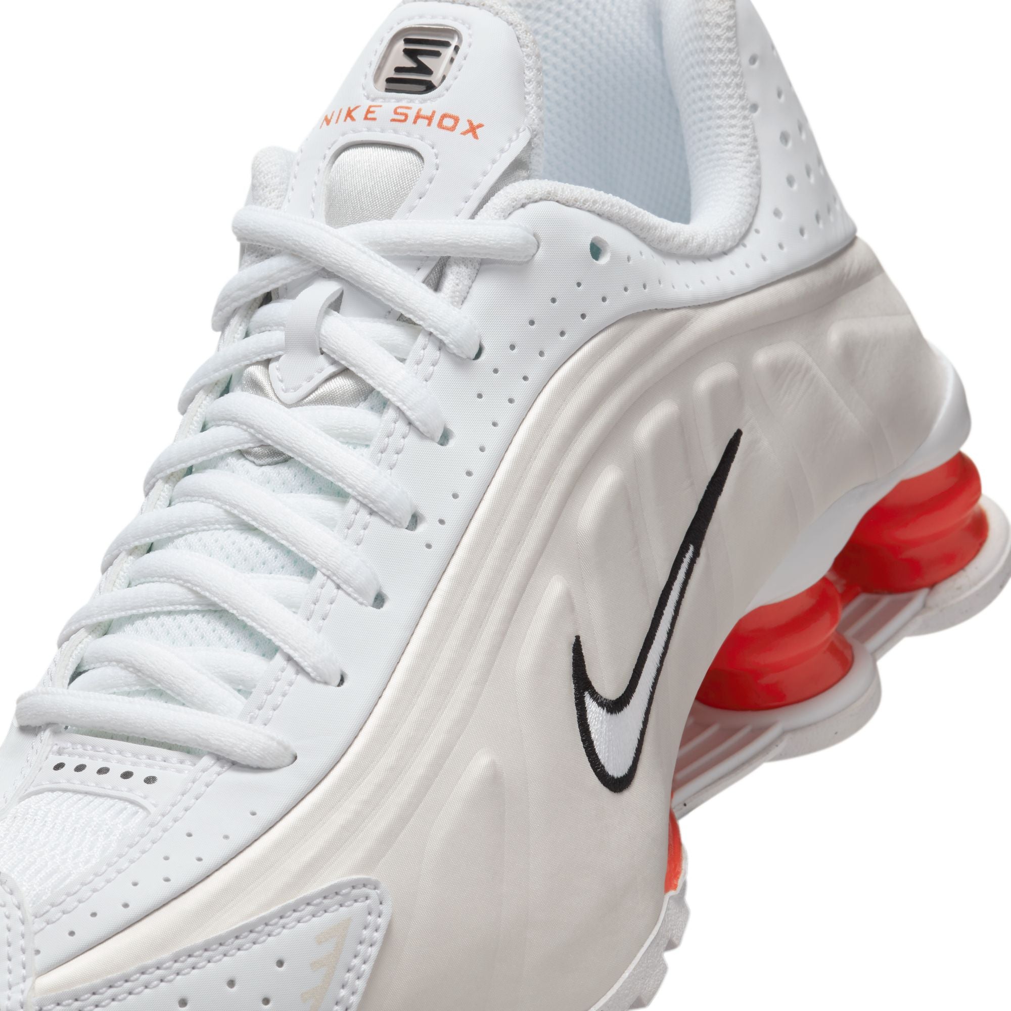 Shox R4 White Phantom Picante Red GS