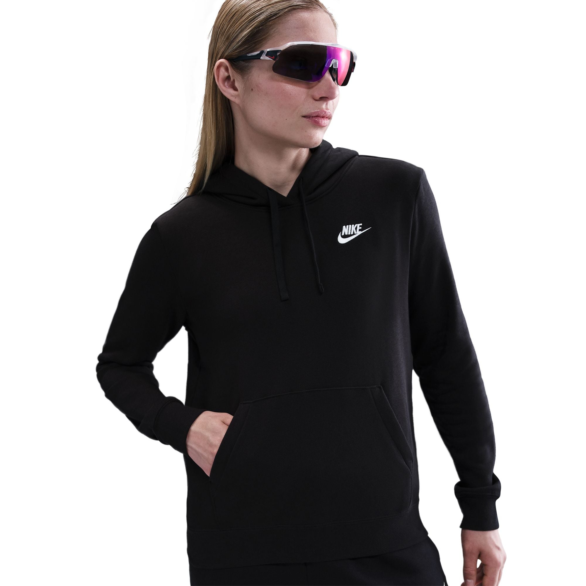 Sportswear Black Pullover Hoodie