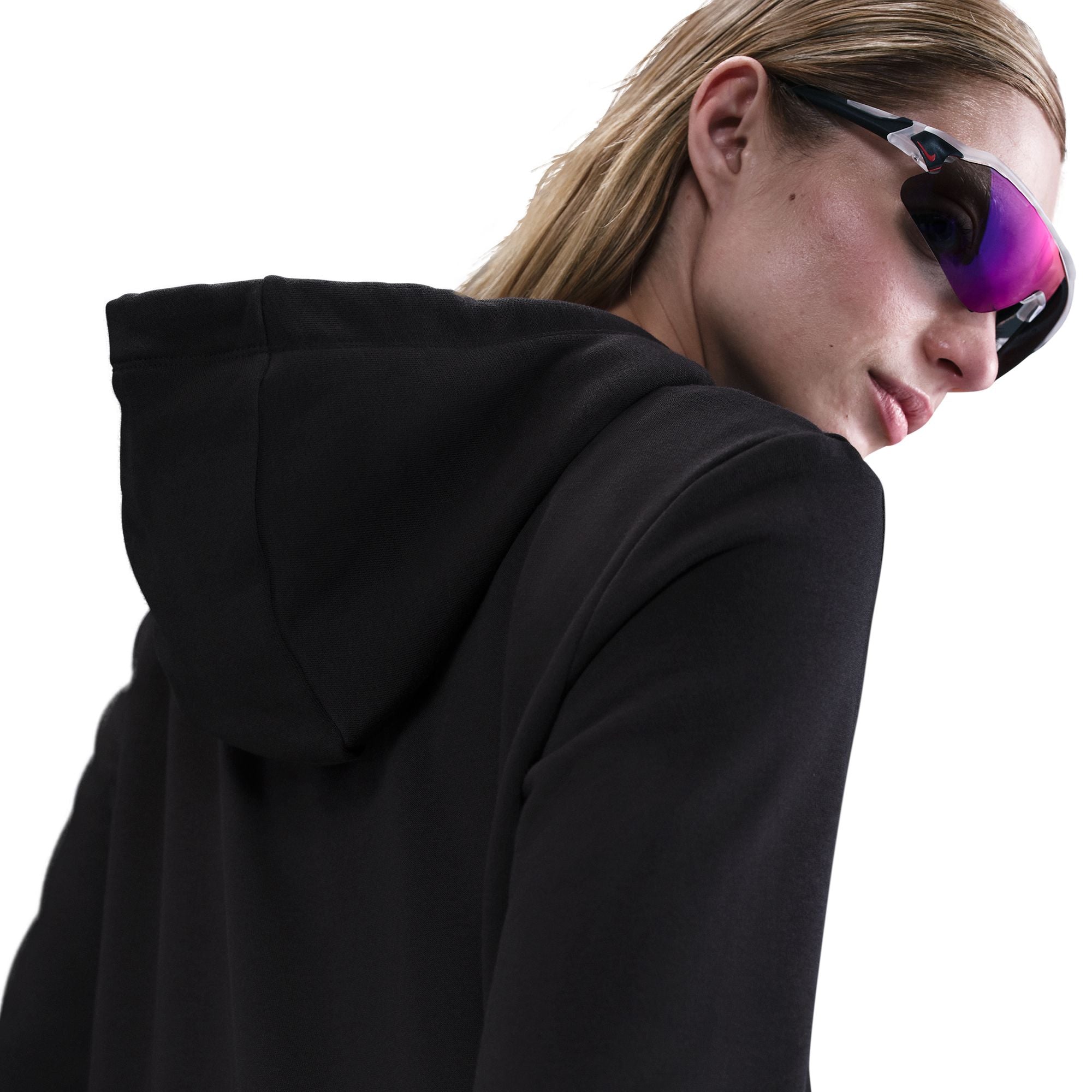 Sportswear Black Pullover Hoodie