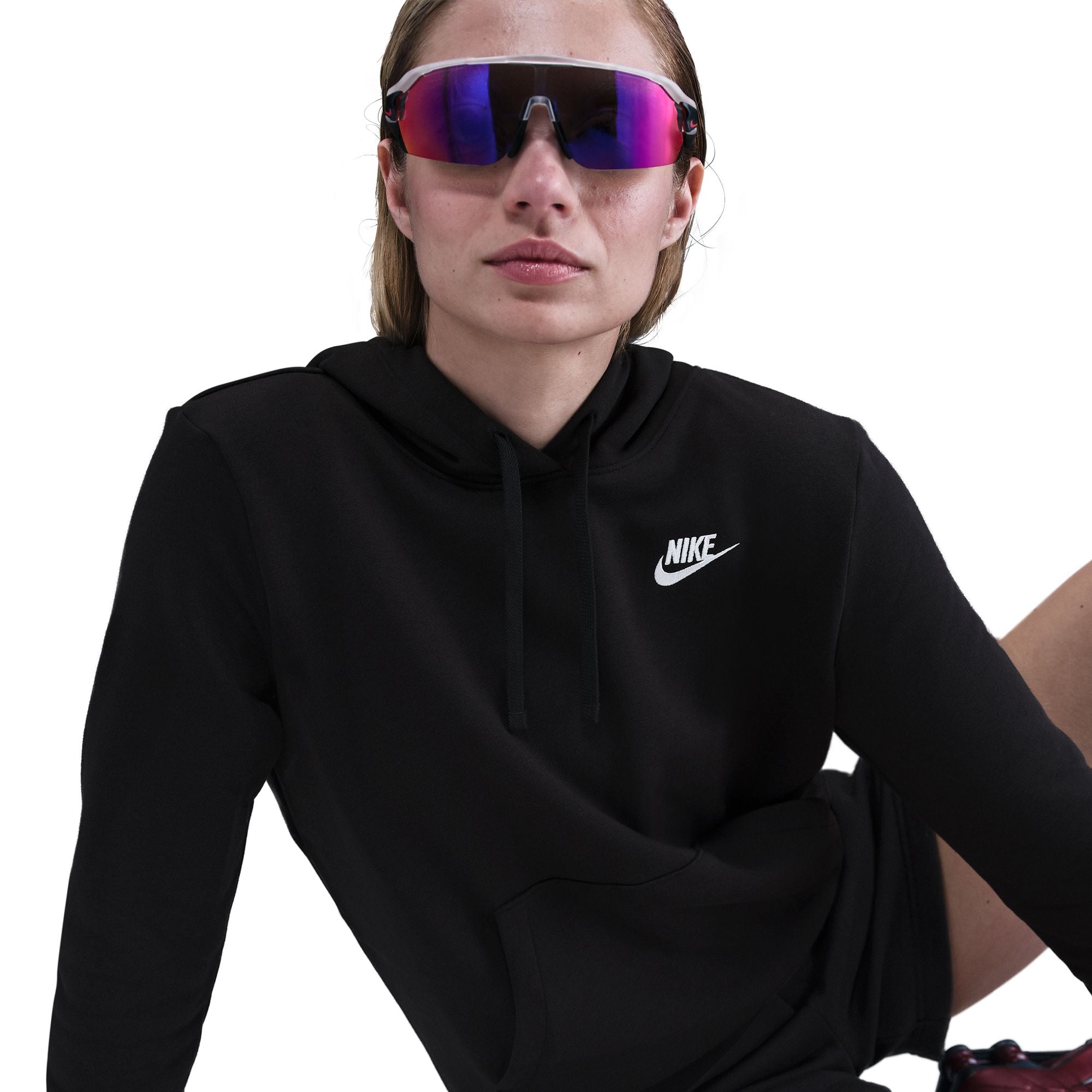 Sportswear Black Pullover Hoodie