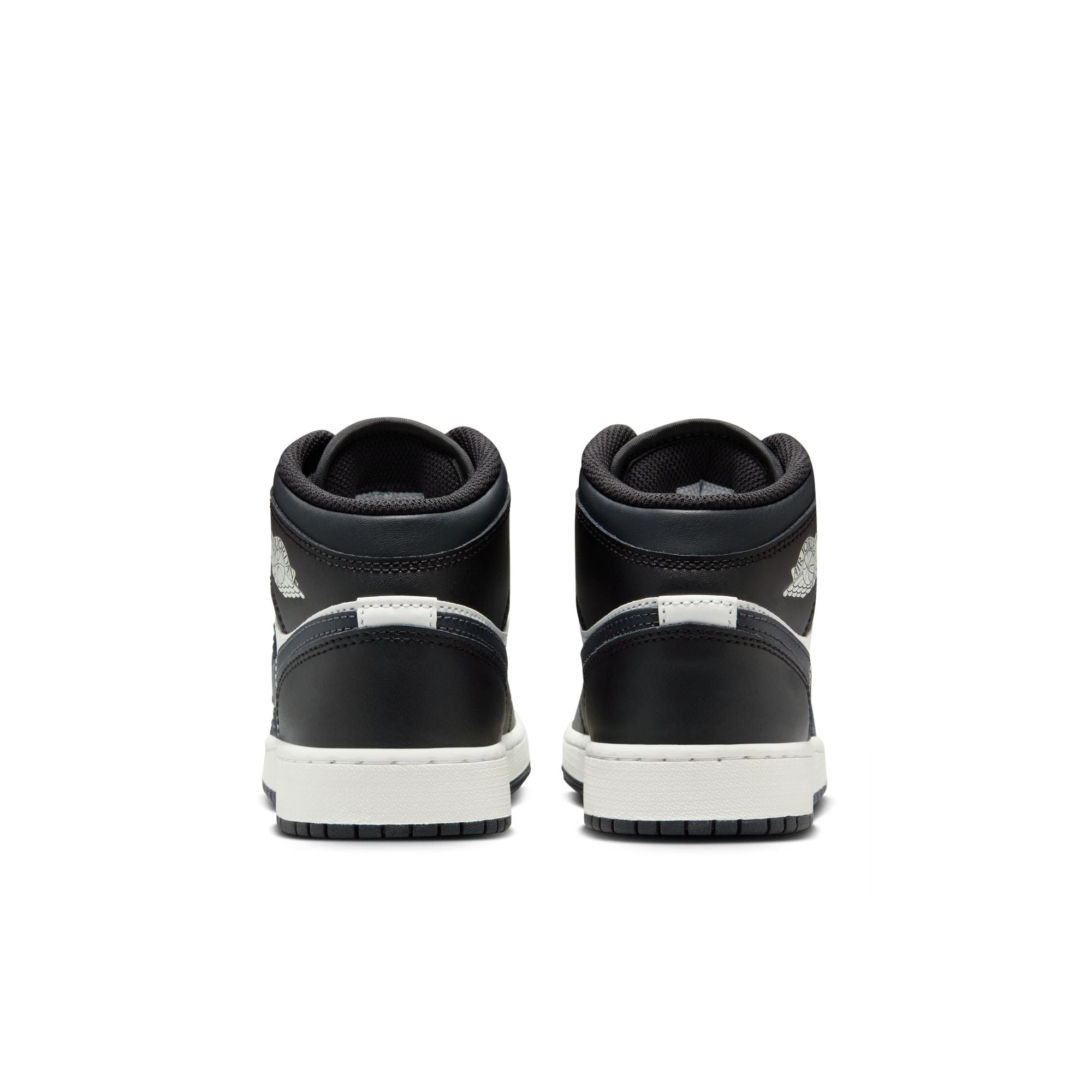 Jordan 1 Mid Off Noir Toe Gs