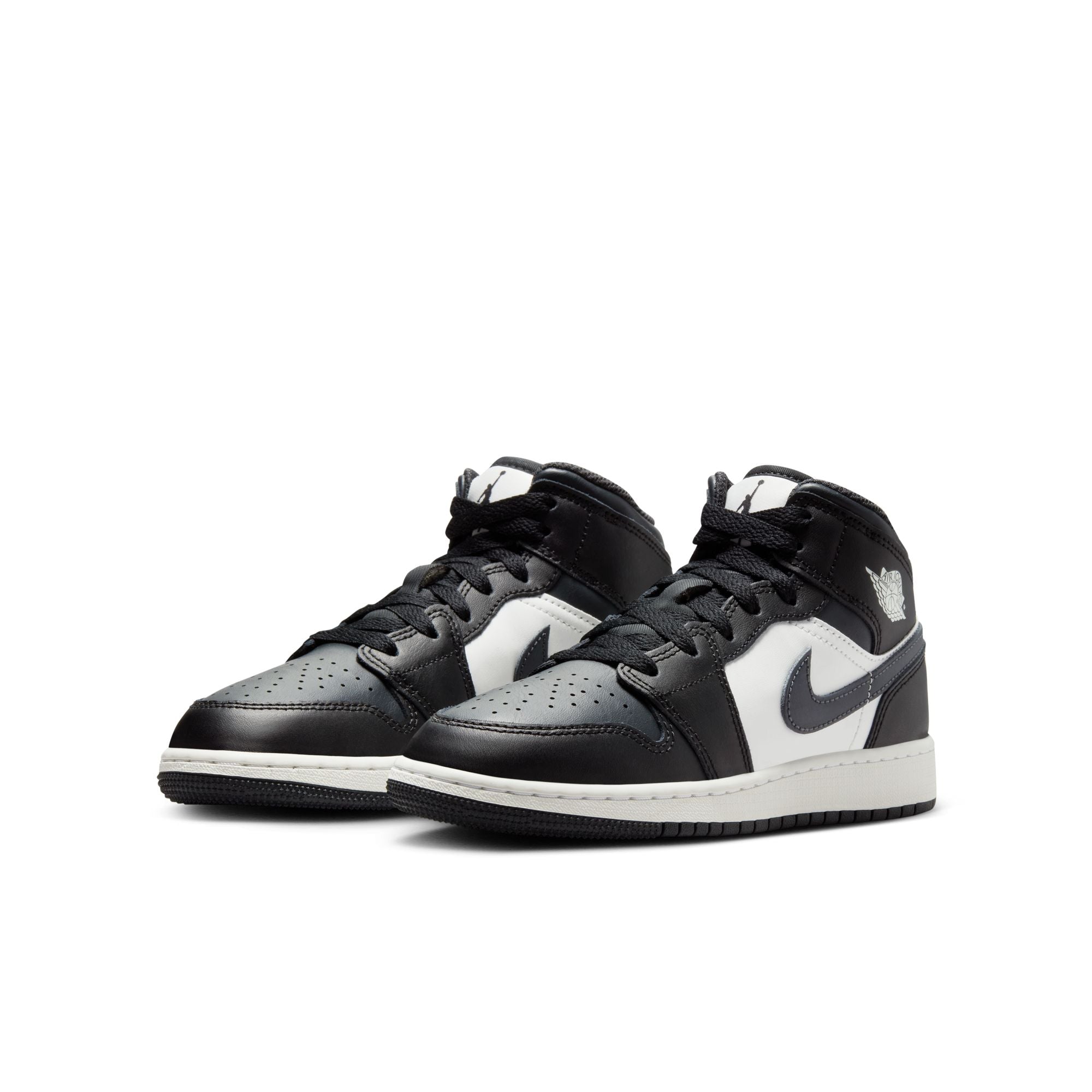 Jordan 1 Mid Off Noir Toe Gs