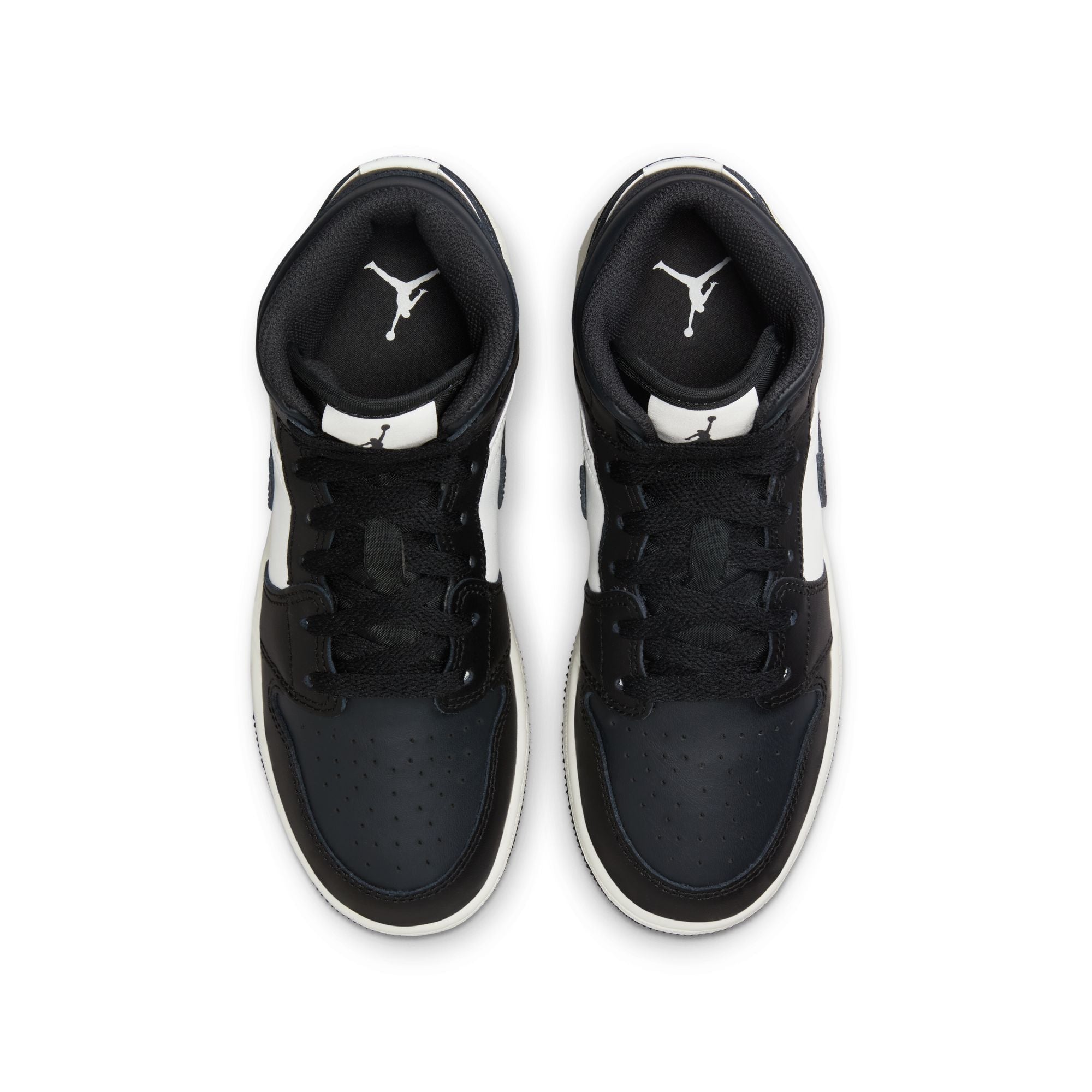 Jordan 1 Mid Off Noir Toe Gs