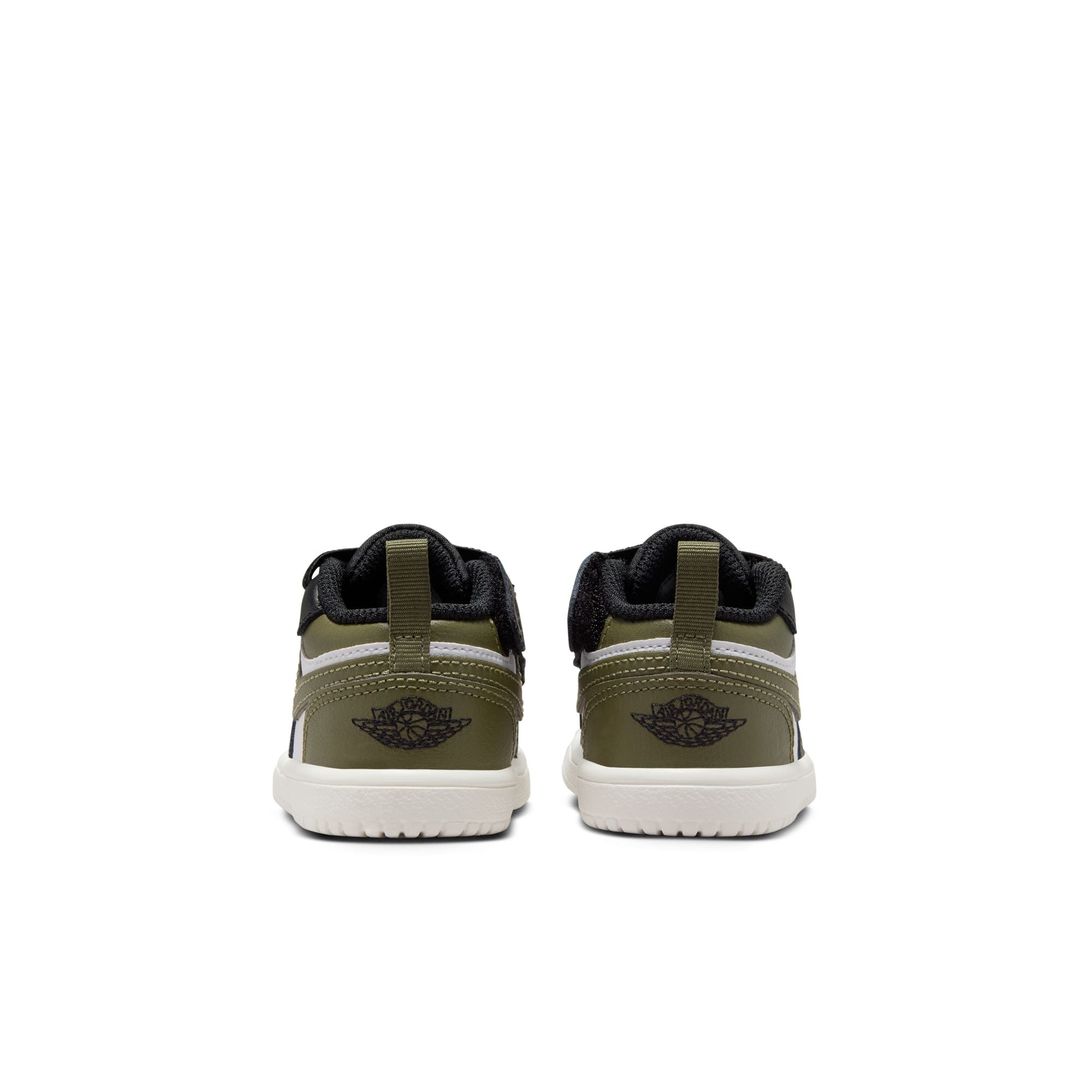 Jordan 1 Low Black Toe Medium Olive TD