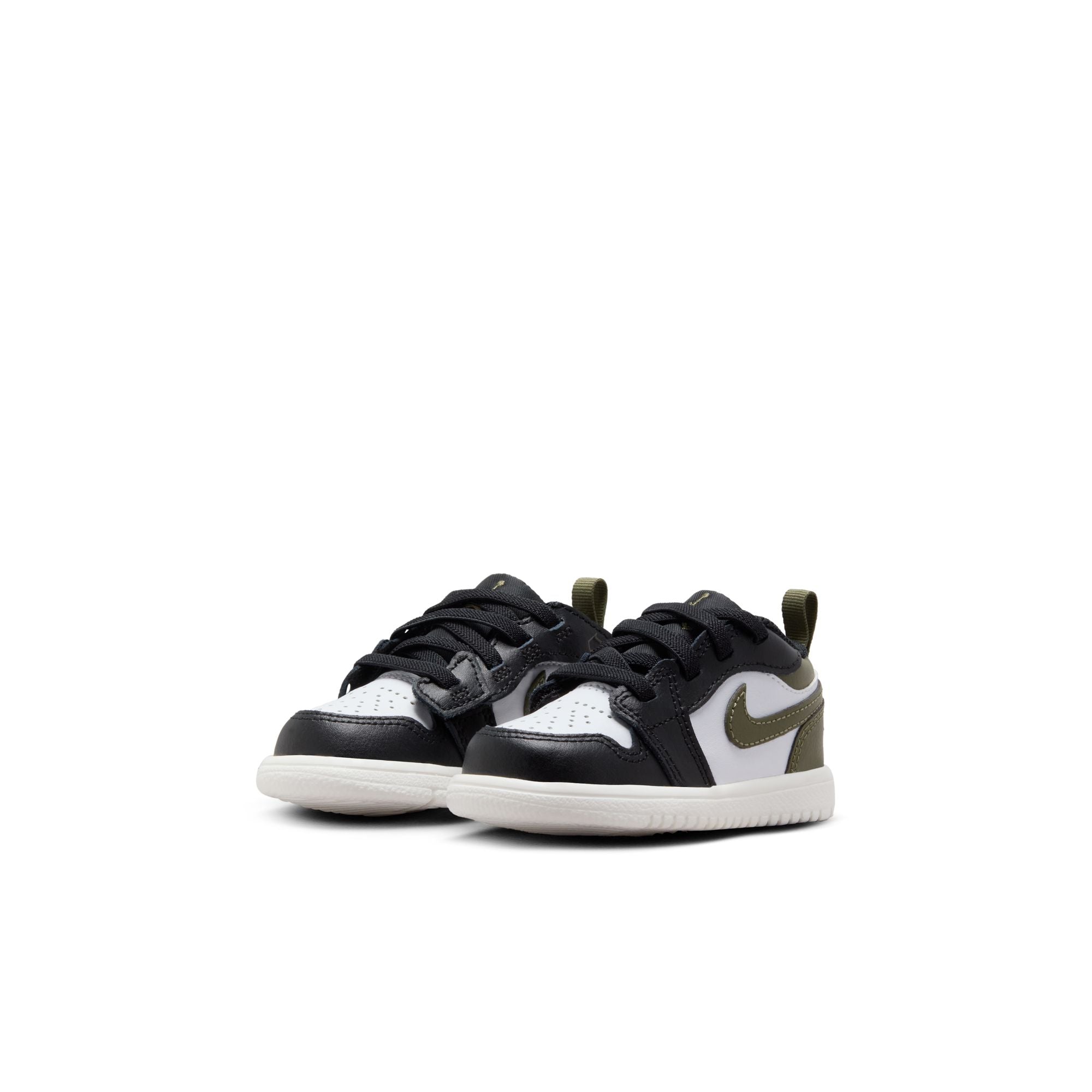 Jordan 1 Low Black Toe Medium Olive TD