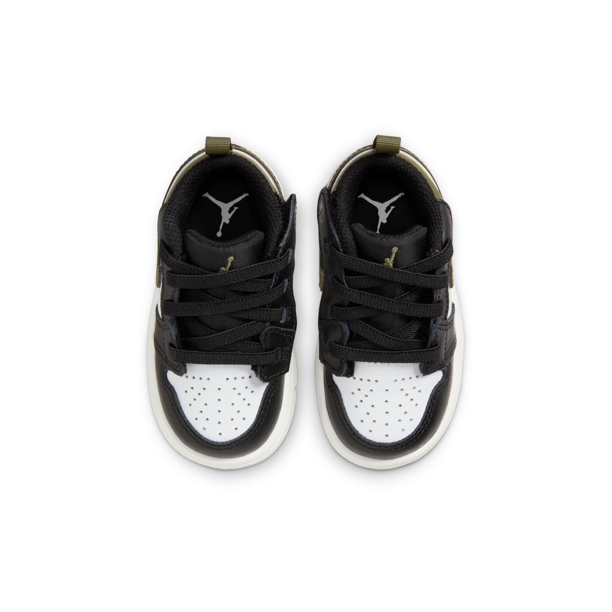 Jordan 1 Low Black Toe Medium Olive TD