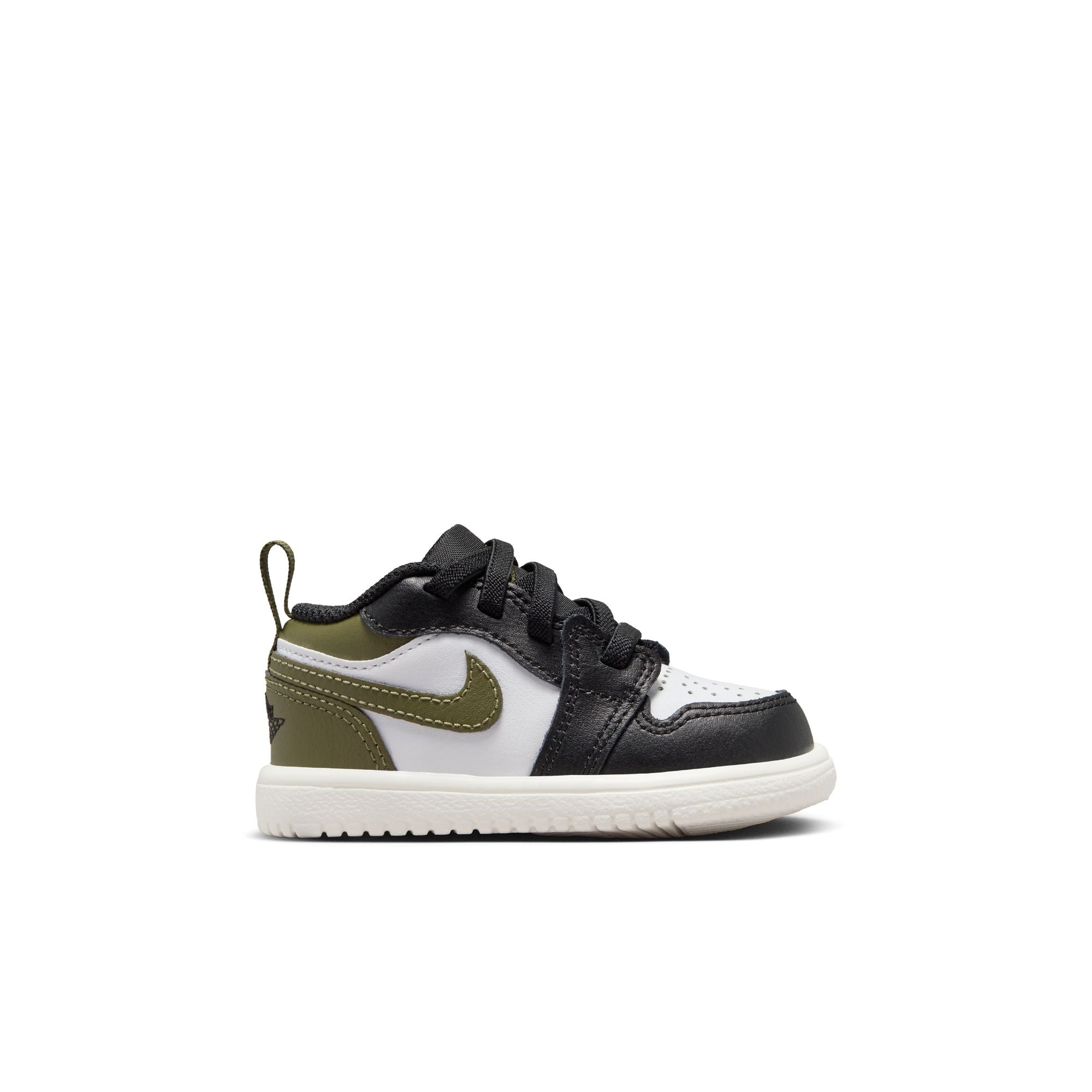 Jordan 1 Low Black Toe Medium Olive TD