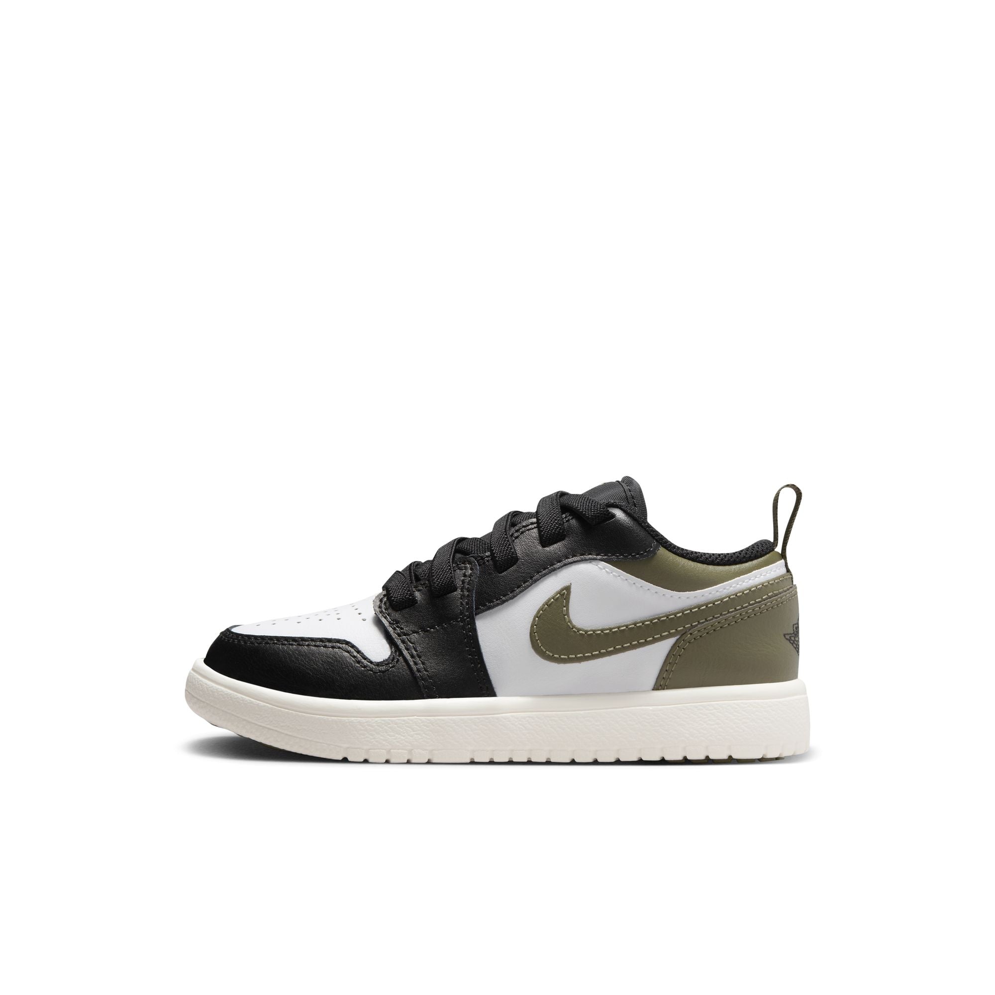Jordan Low Black Toe Medium Olive PS – WOODstack