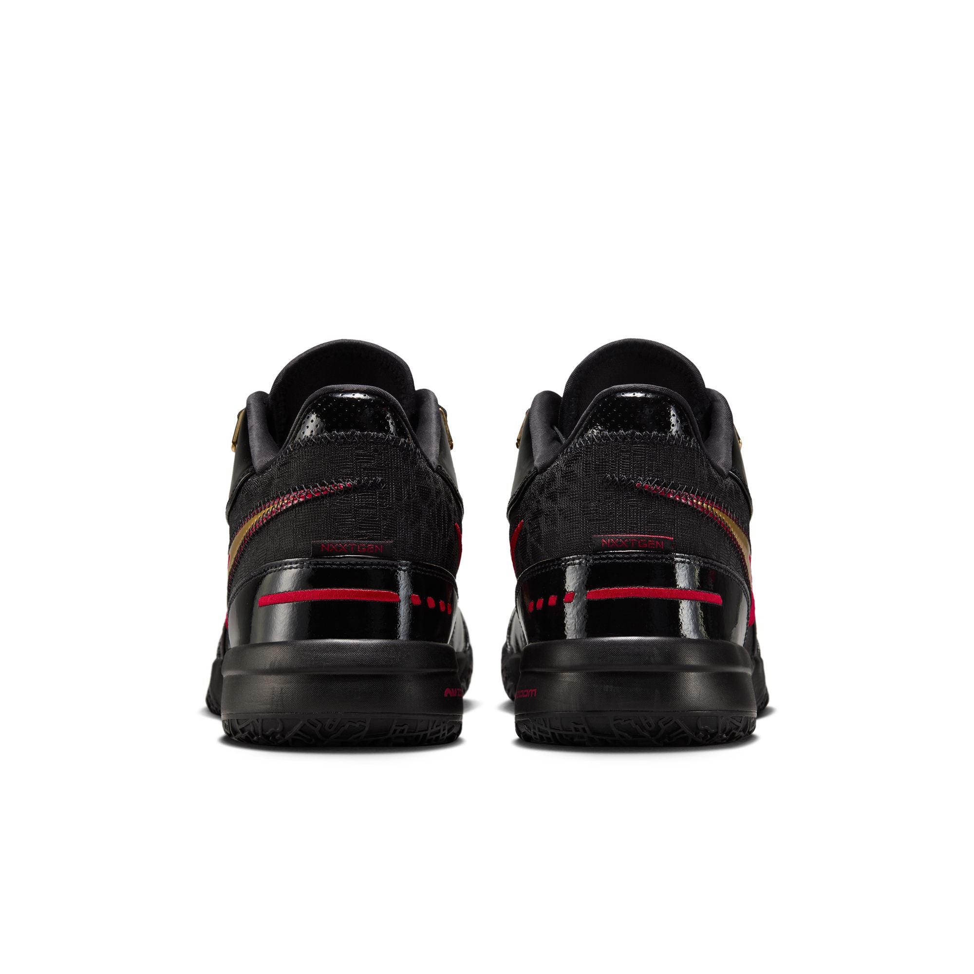 Zoom LeBron NXXT Gen AMPD Black University Red