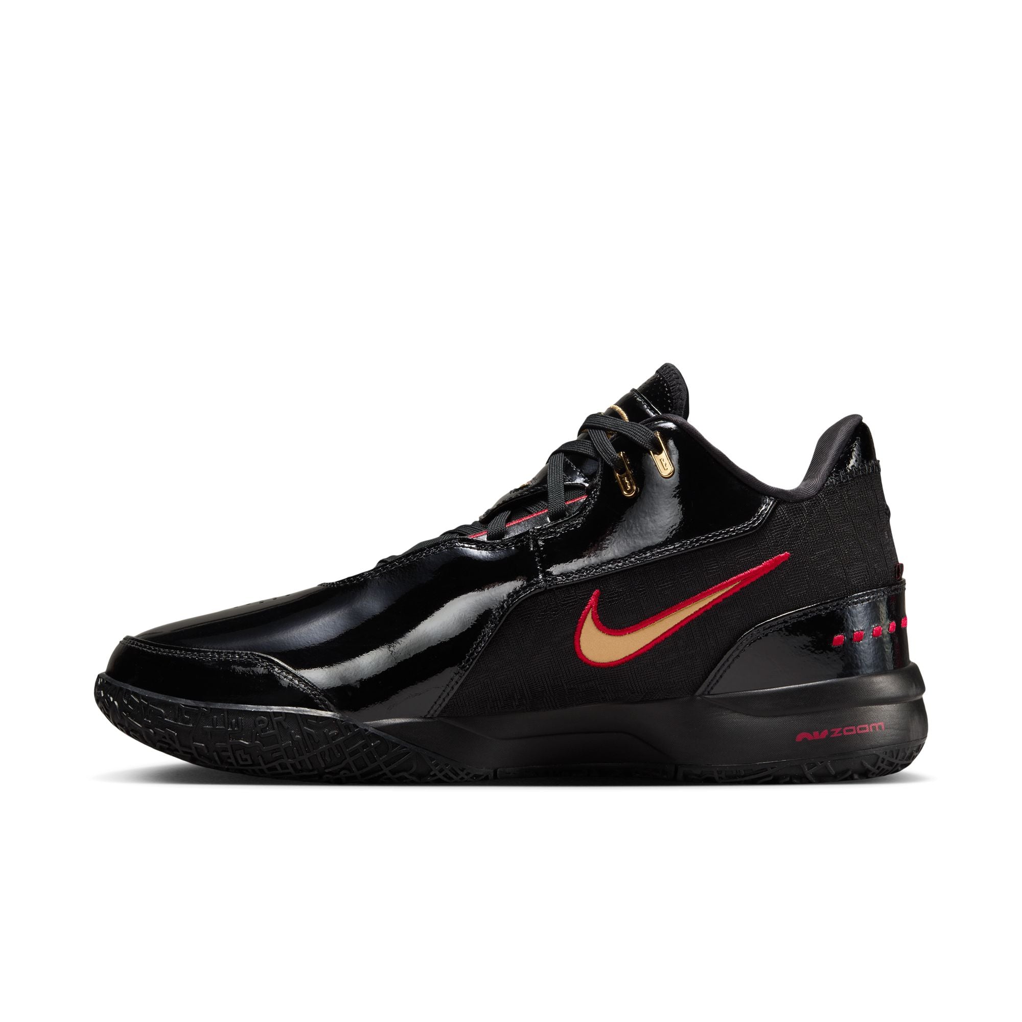 Zoom LeBron NXXT Gen AMPD Black University Red