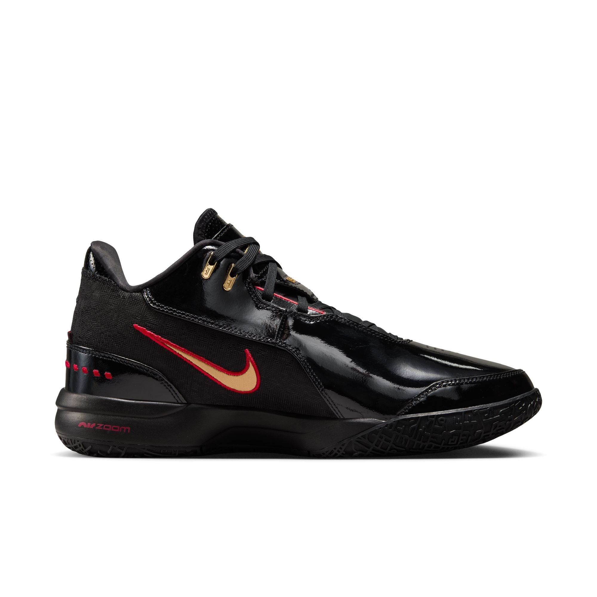Zoom LeBron NXXT Gen AMPD Black University Red