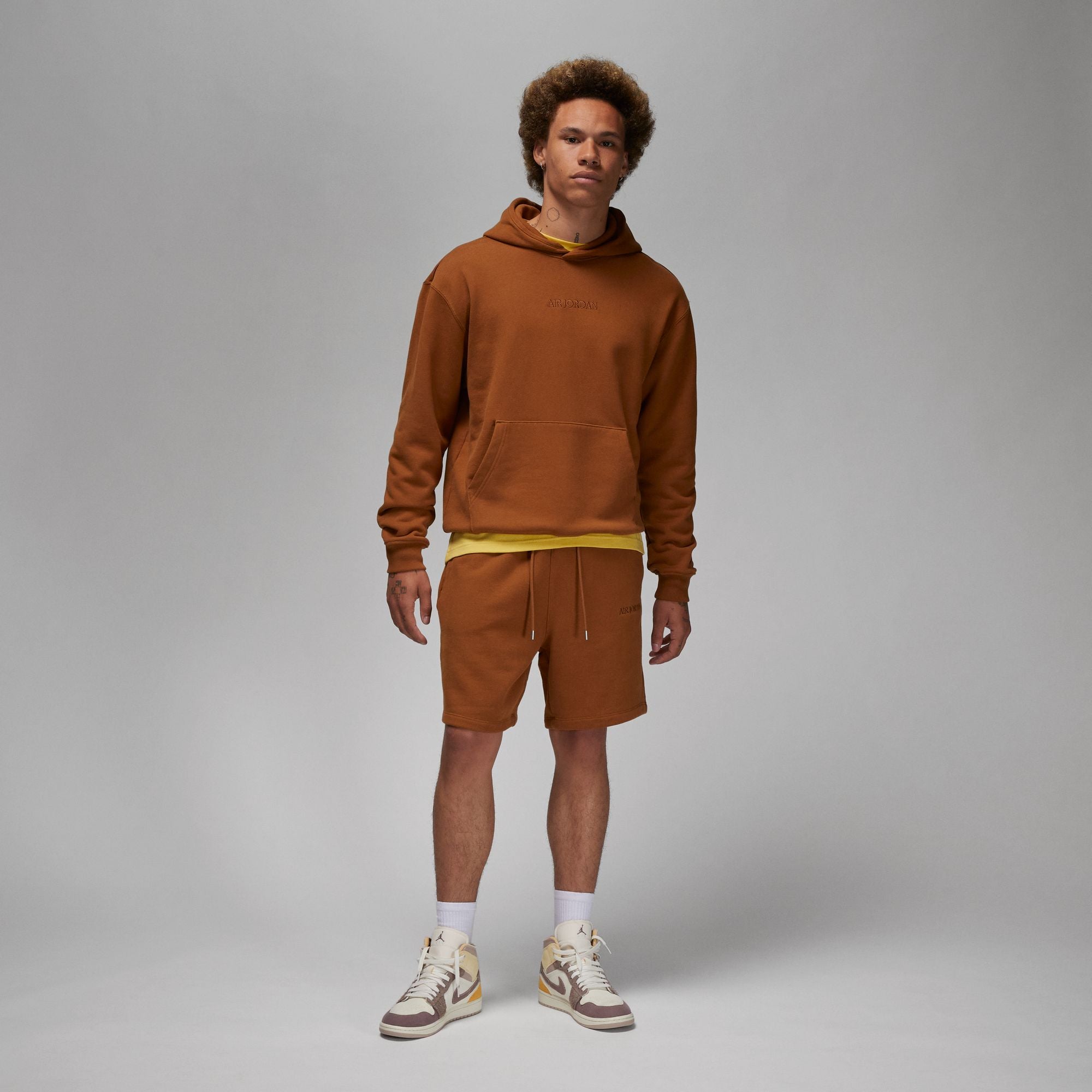 Air Wordmark Fleece Pullover Hoodie