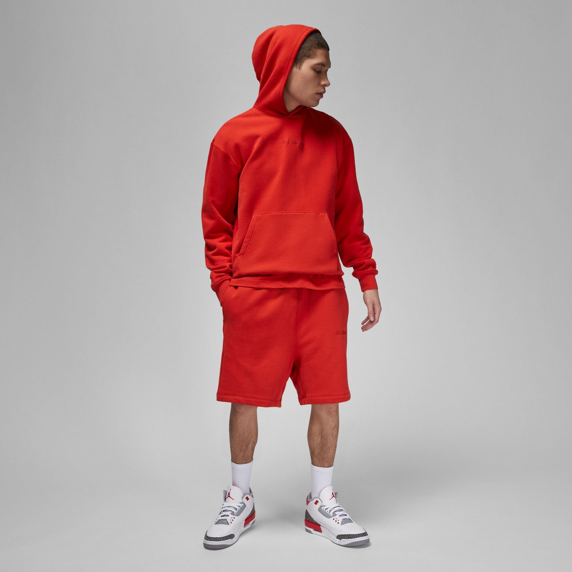 Wordmark Pullover Hoodie Long Sleeve Top