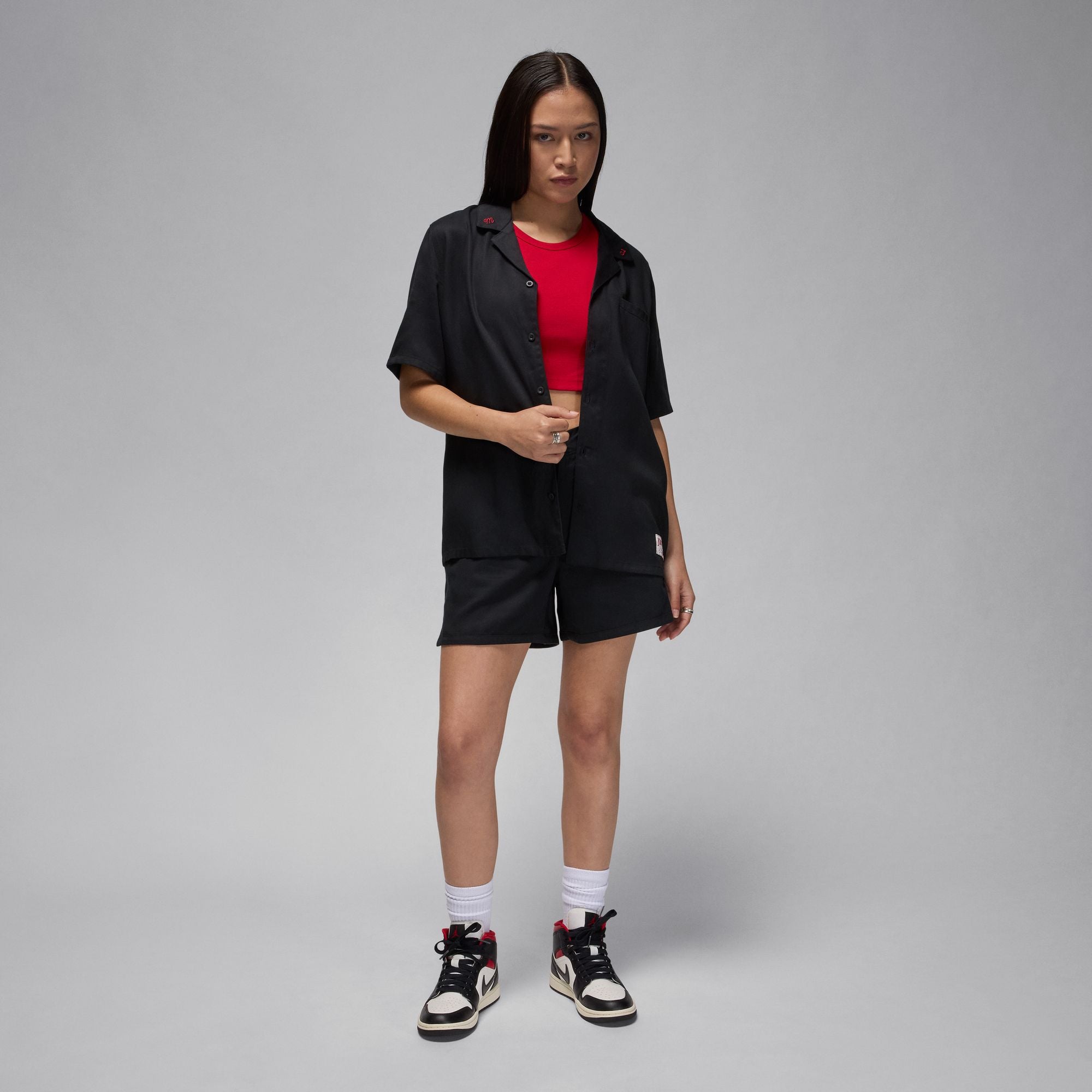 Jordan Woven Solid Top