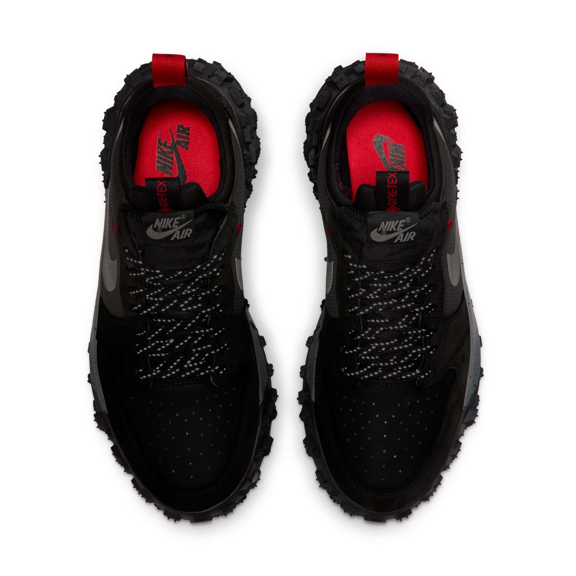 Air Jordan 1 Low Element Gore Tex Black Challenge Red