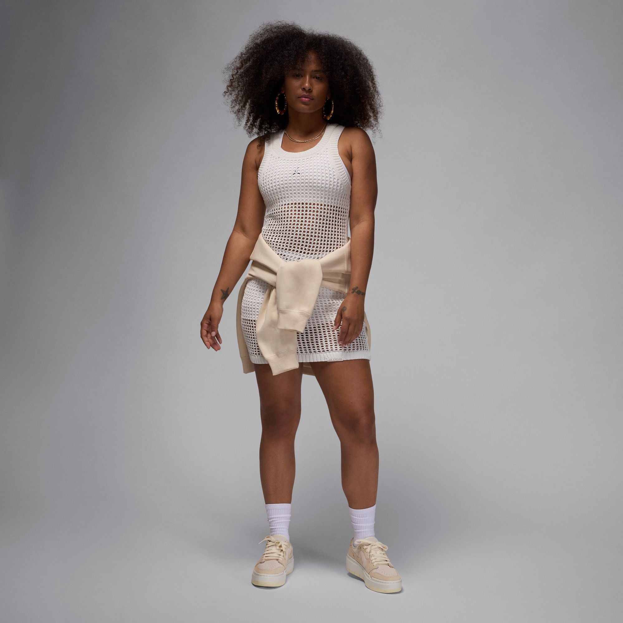 Air Jordan Knit Dress XS / White Air Jordan Knit Dress XS / White
