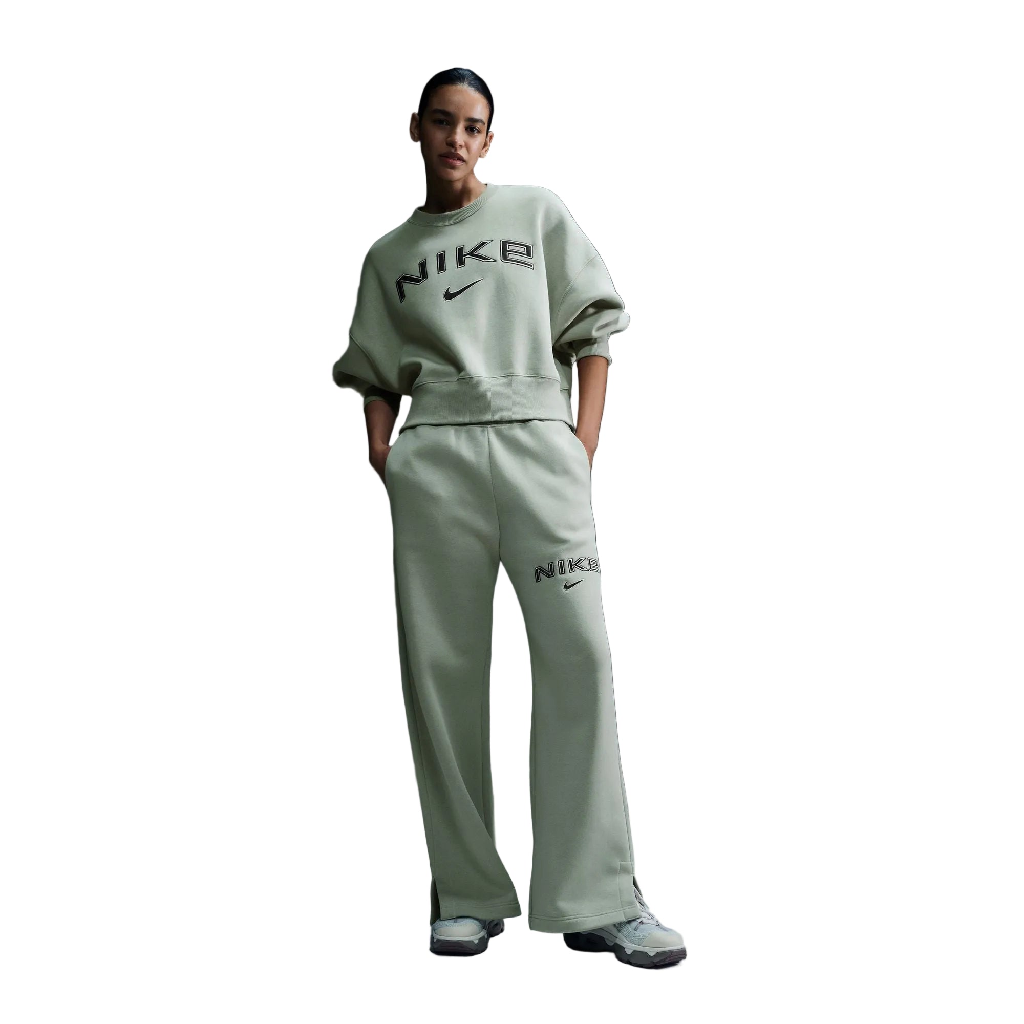 Sportswear Phoenix Fleece Wide-Leg Logo Pants