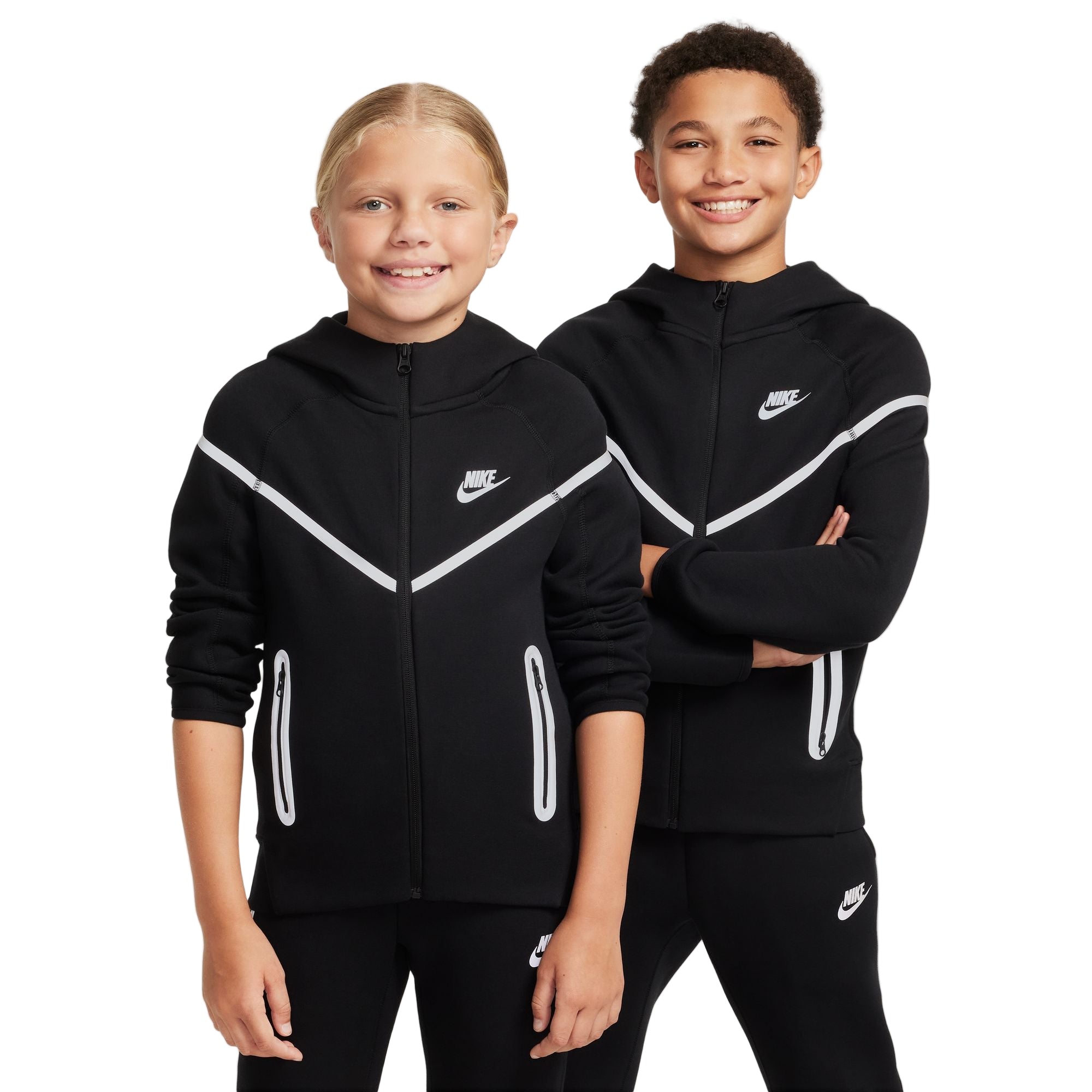 Boys Reflective Full-Zip Hoodie