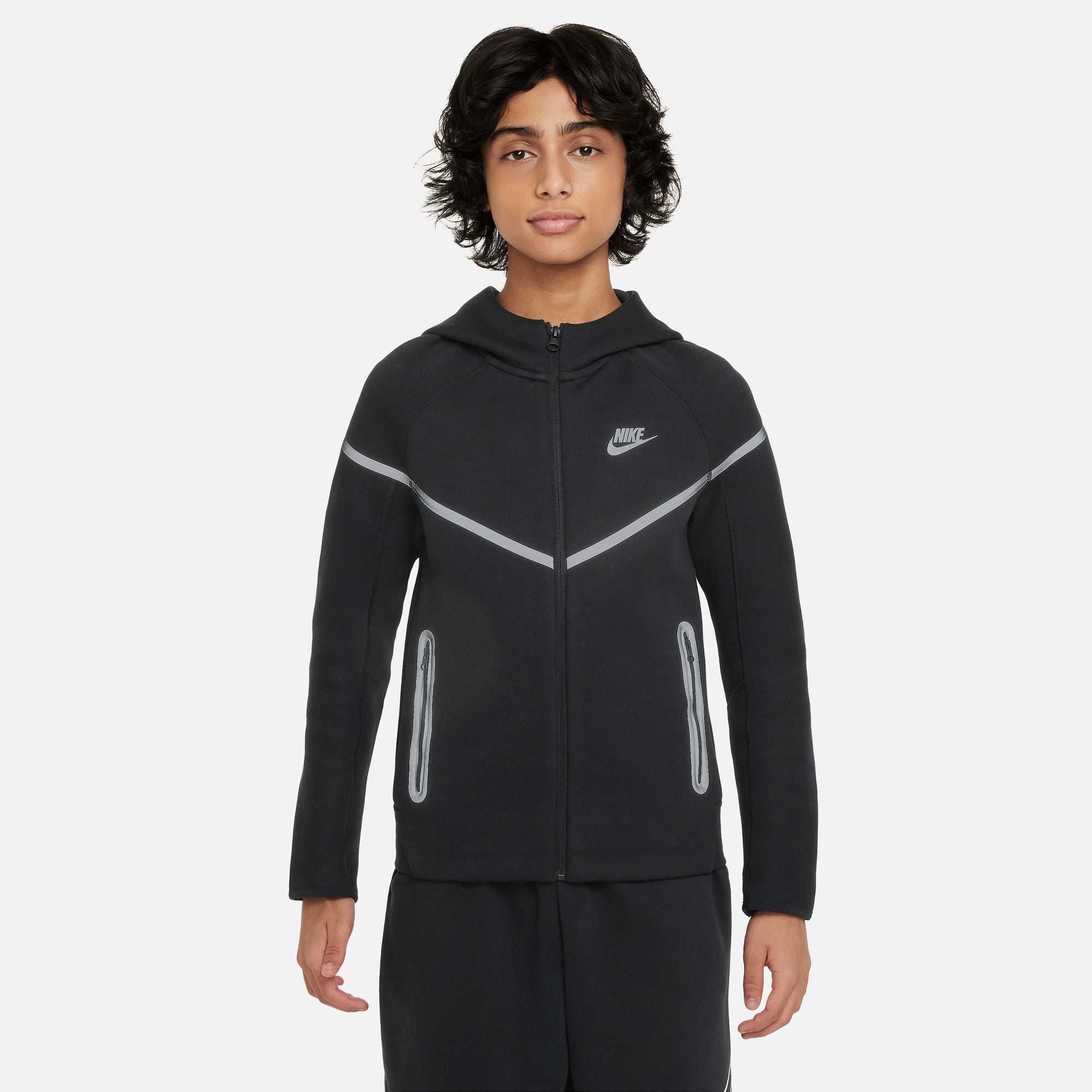 Boys Reflective Full-Zip Hoodie