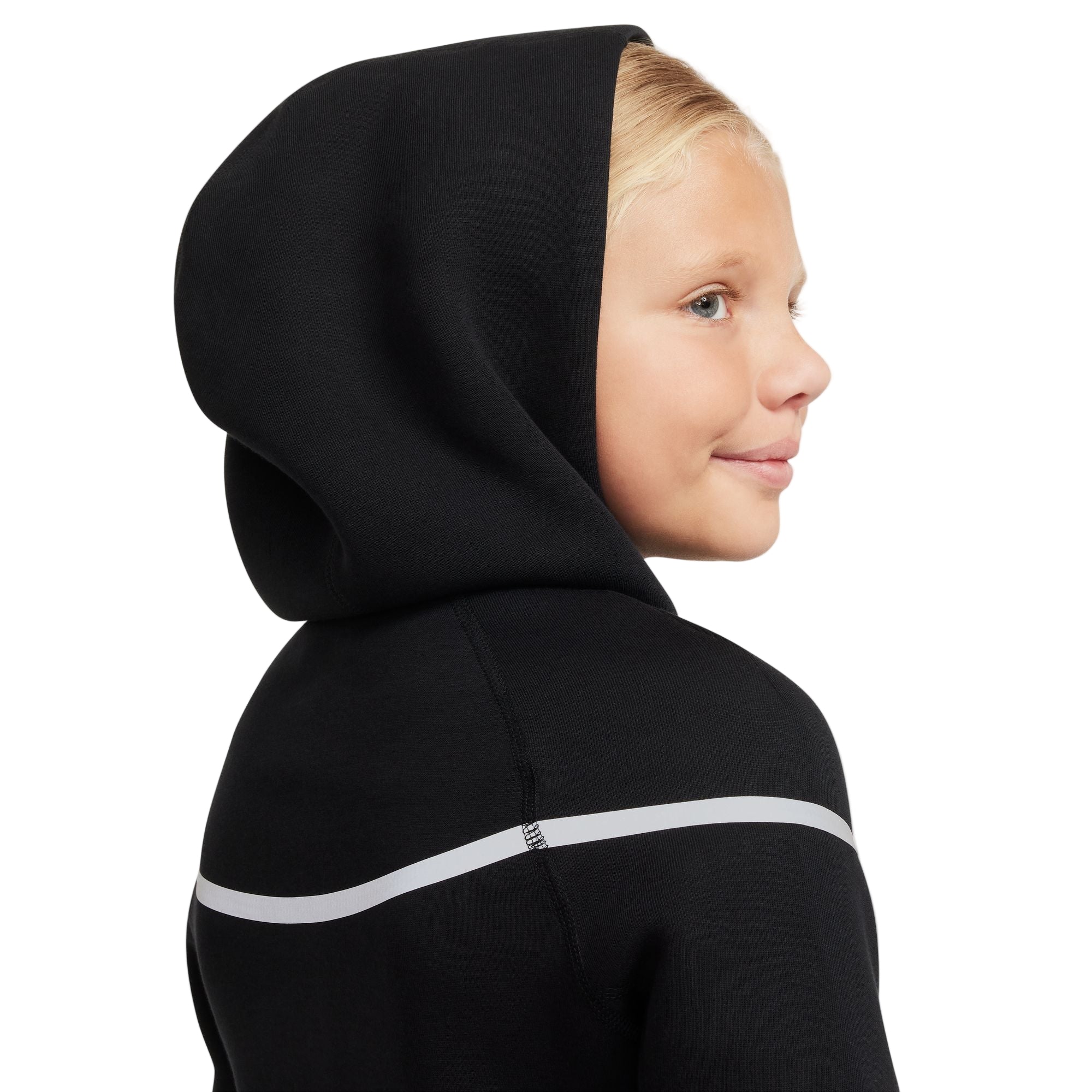 Boys Reflective Full-Zip Hoodie