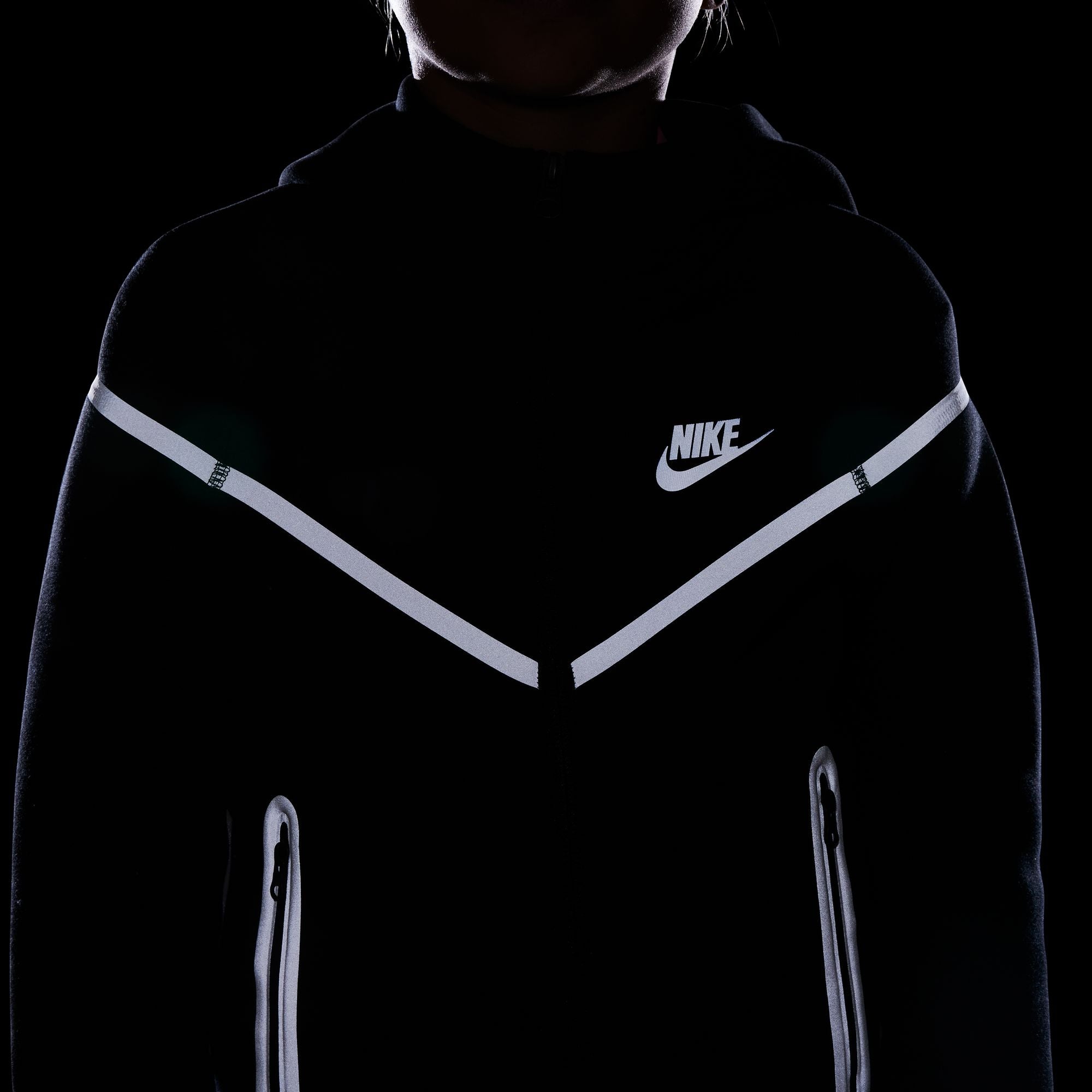 Boys Reflective Full-Zip Hoodie