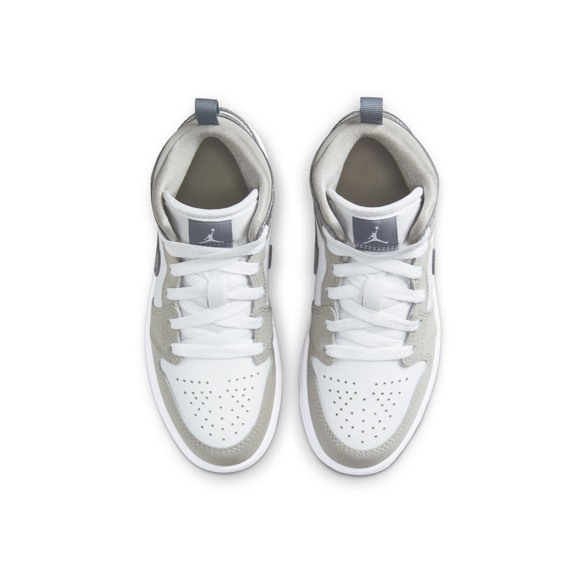 Jordan 1 Mid SE White Medium Grey Cool Grey PS