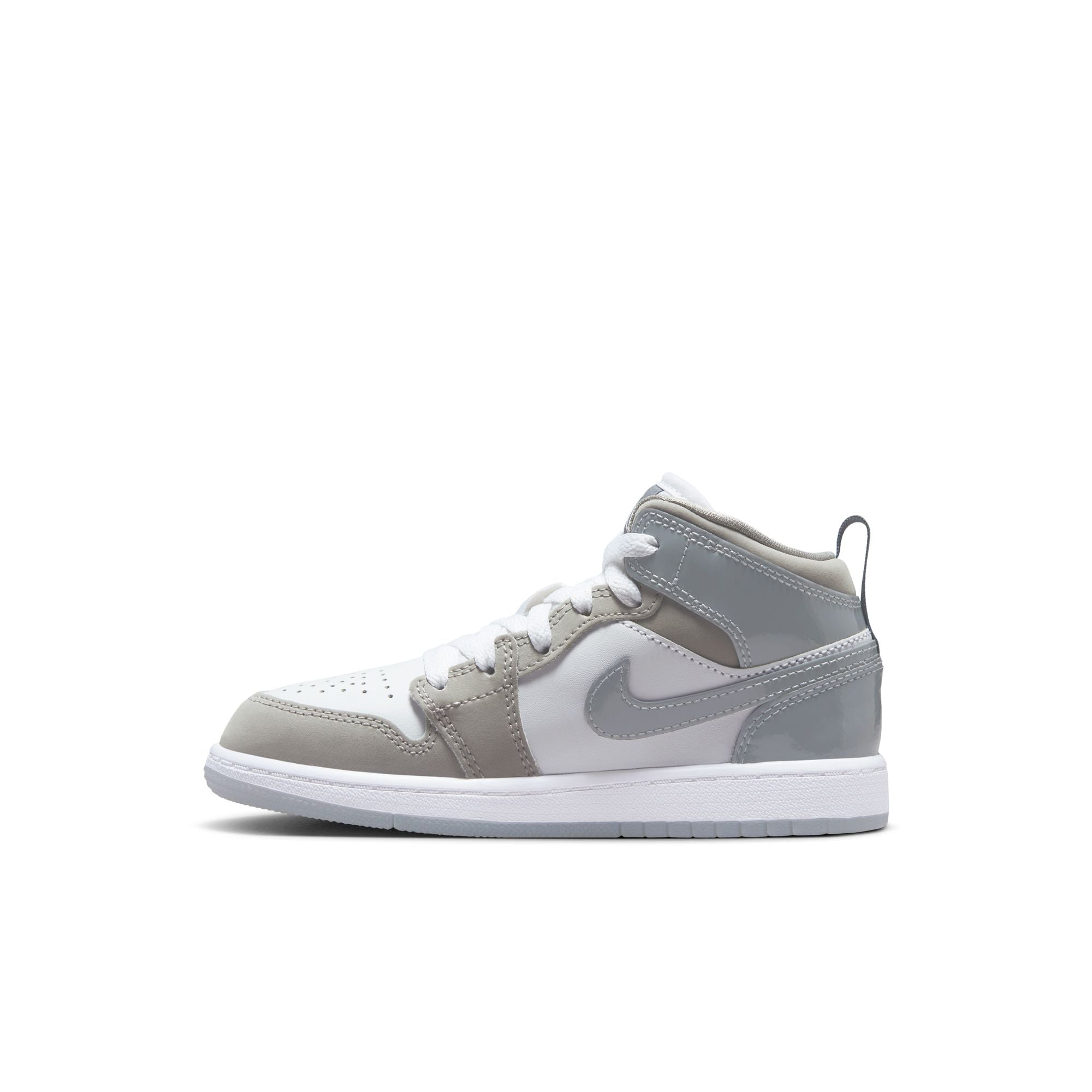 Jordan 1 Mid SE White Medium Grey Cool Grey PS