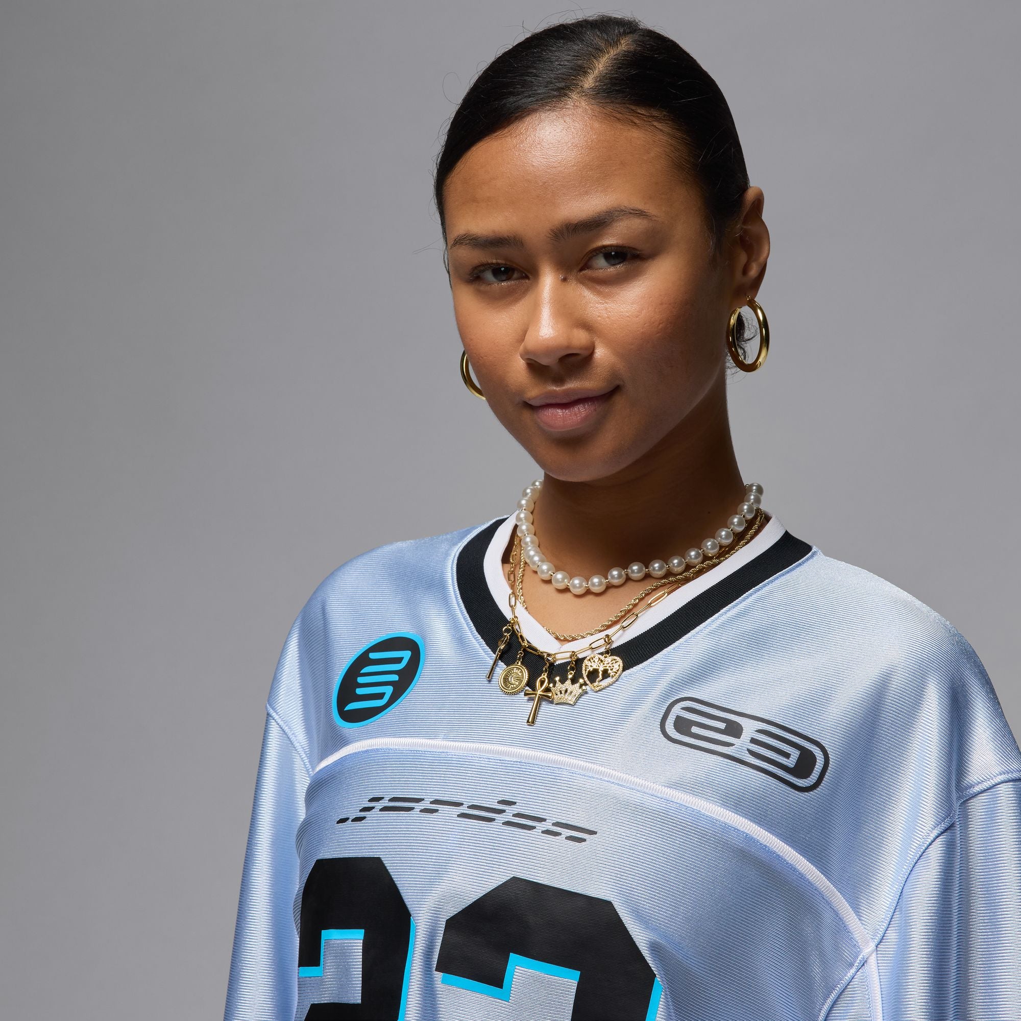 Long-Sleeve Jersey Top