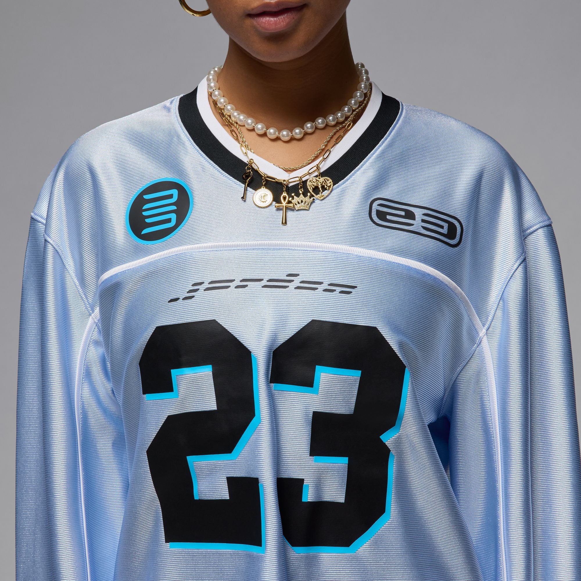 Long-Sleeve Jersey Top
