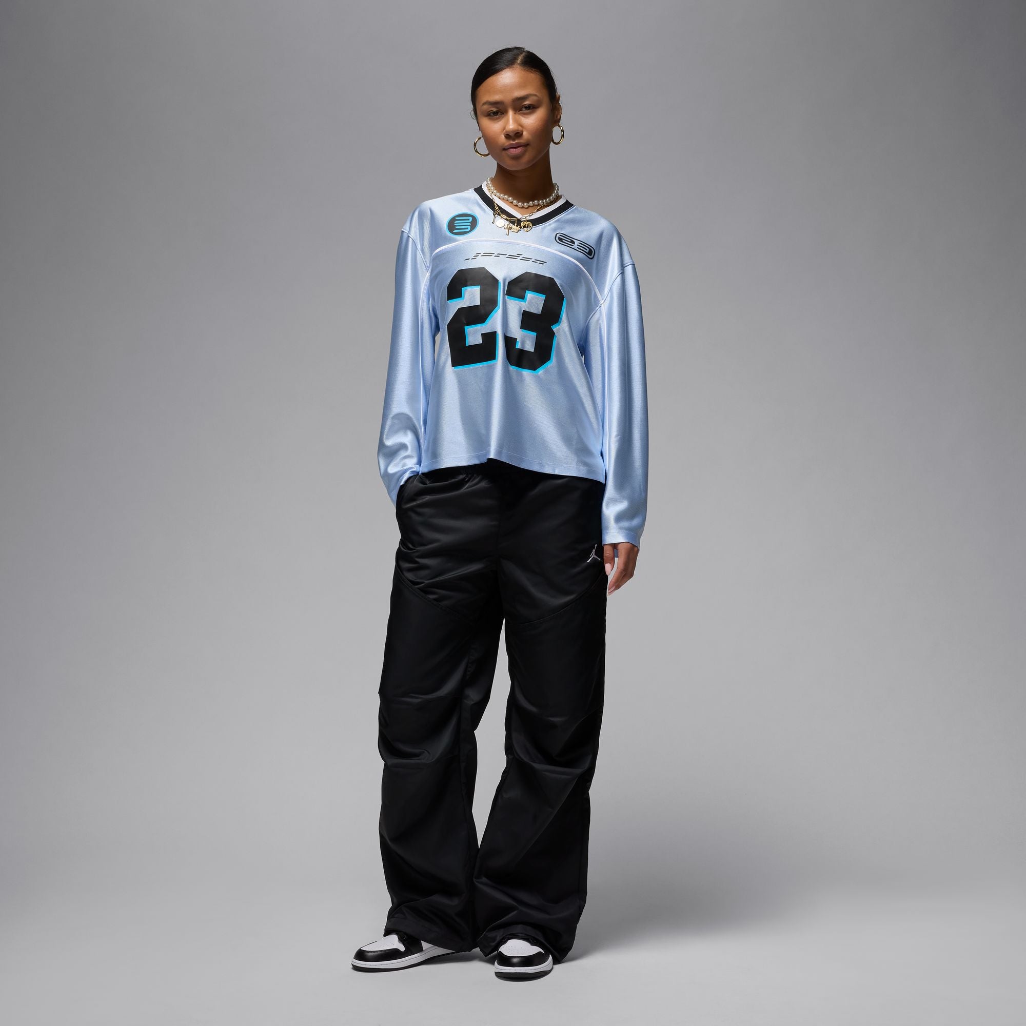 Long-Sleeve Jersey Top