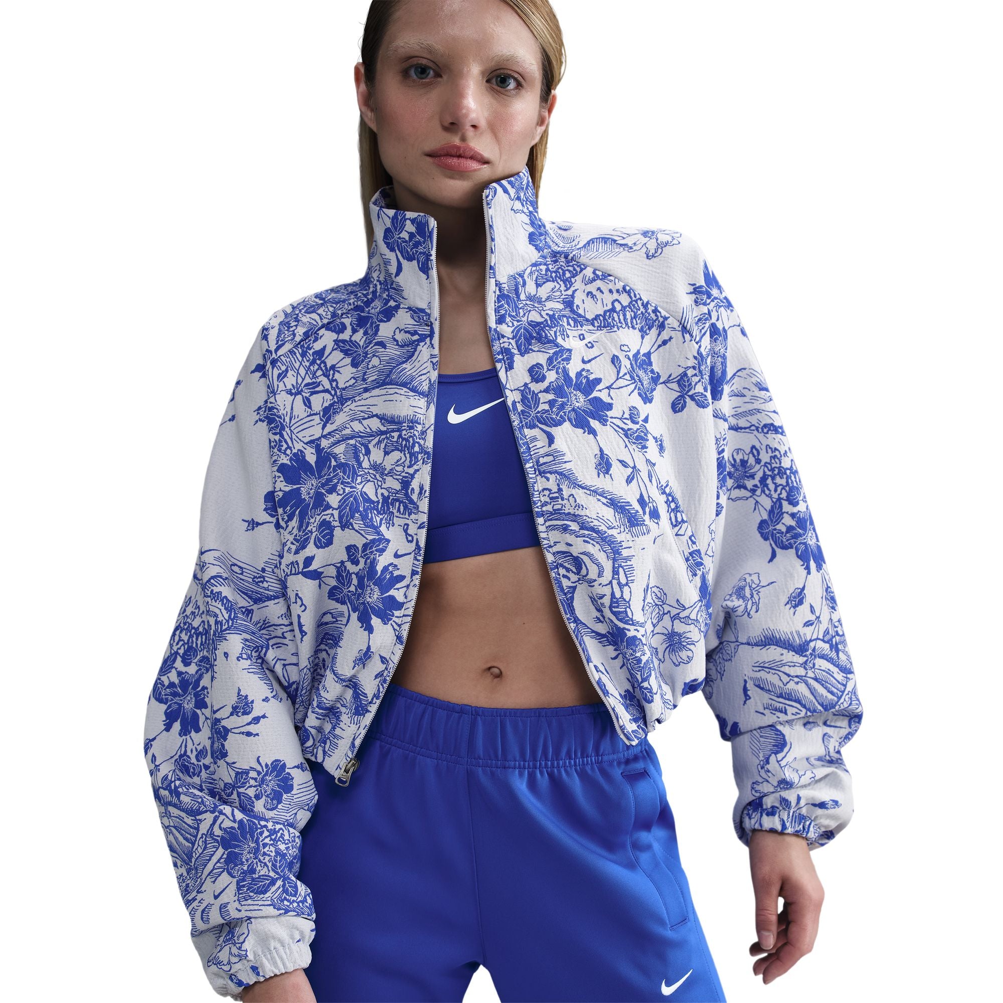 Nsw Collection Oversized Jacquard Track Jacket