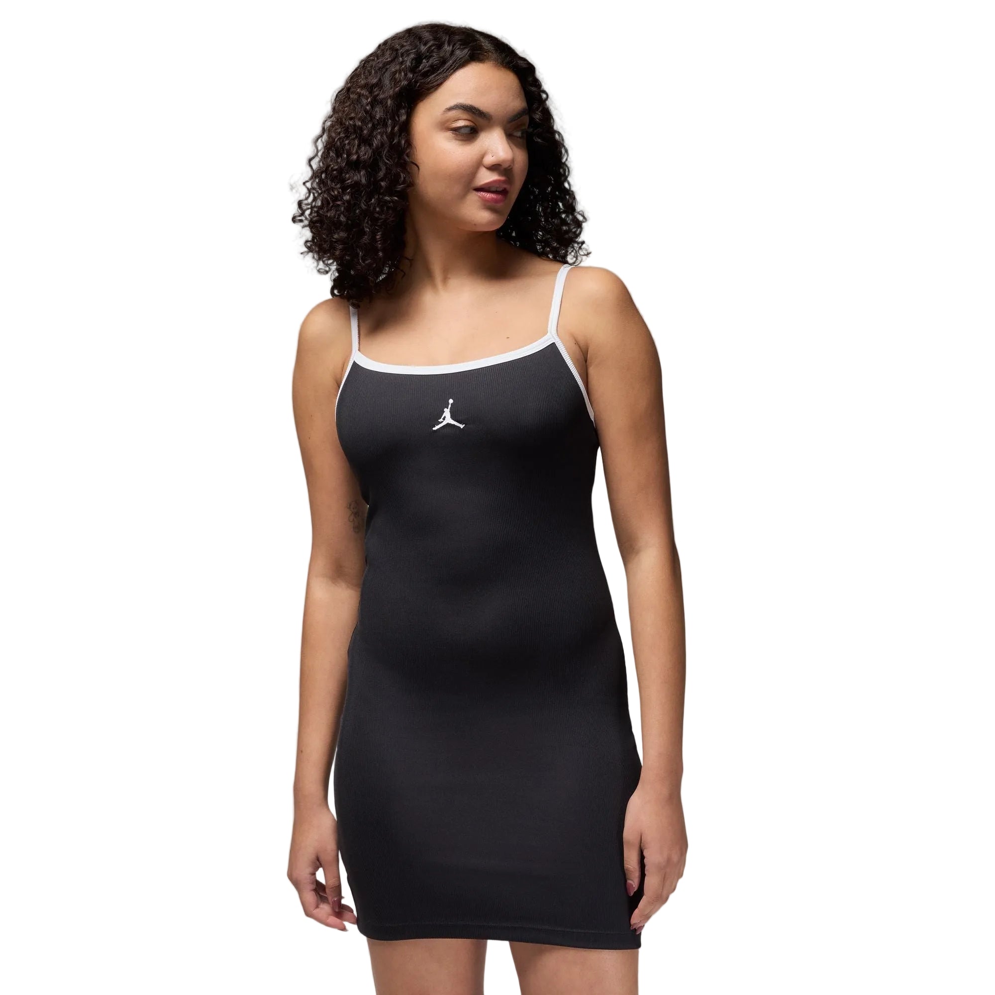 jordan black dress Air Jordan Womens Black Slim Knit Dress Extra Butter