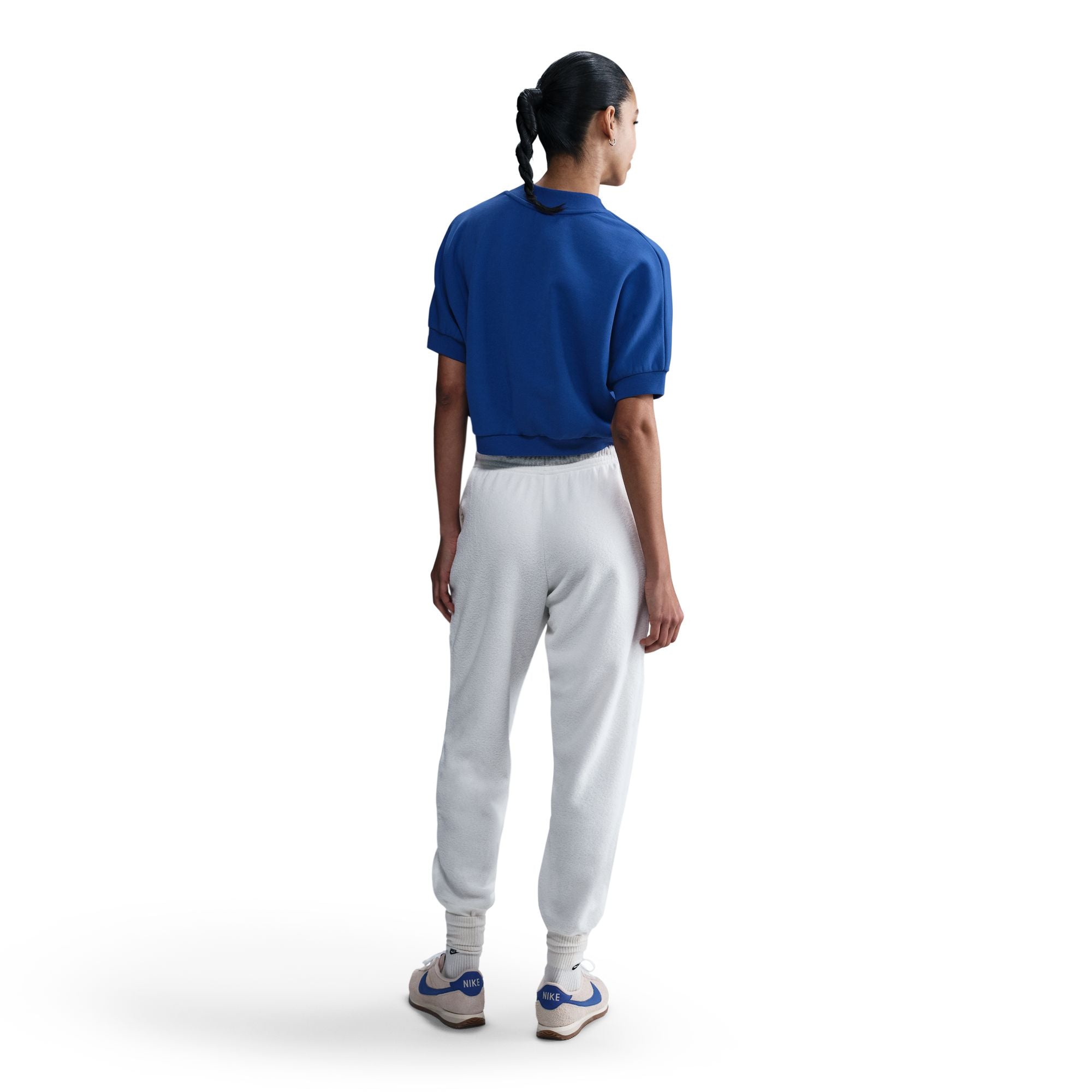 Nsw Crewneck Cropped French Terry Top