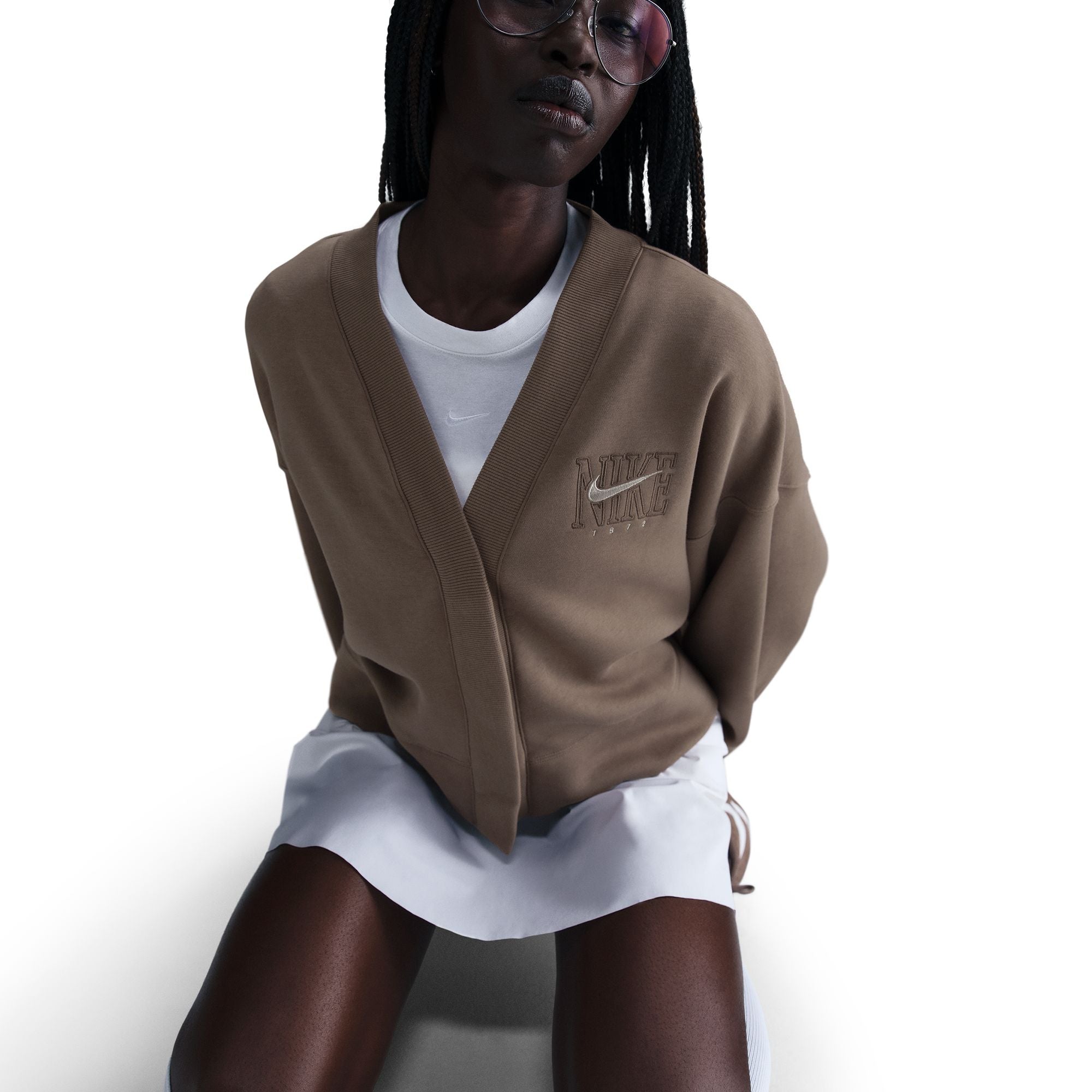 Nsw Phoenx Oversized Graphic Cardigan