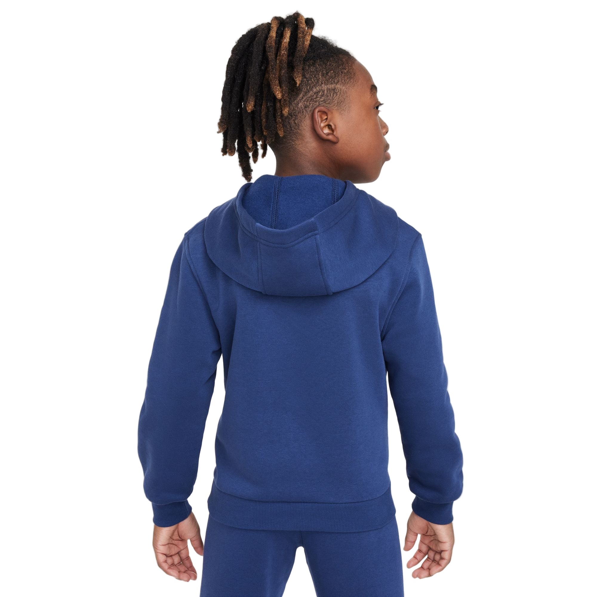 Sportswear Club Fleece Blue Pullover Hoodie