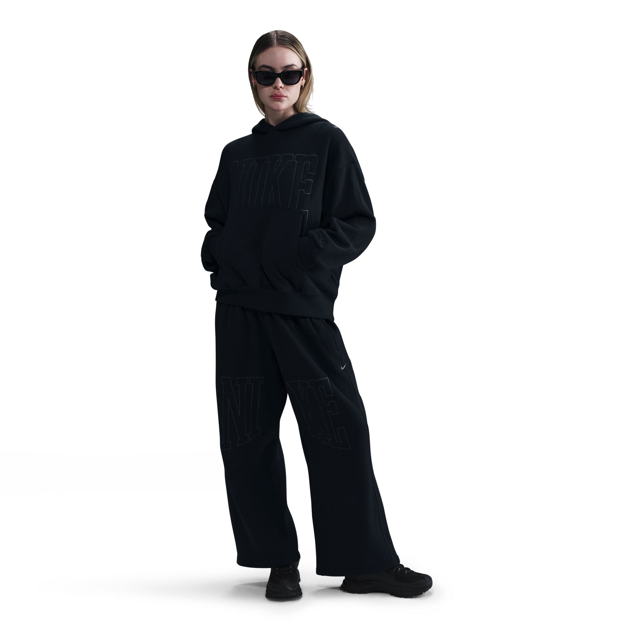 Oversized French Terry Pullover Hoodie