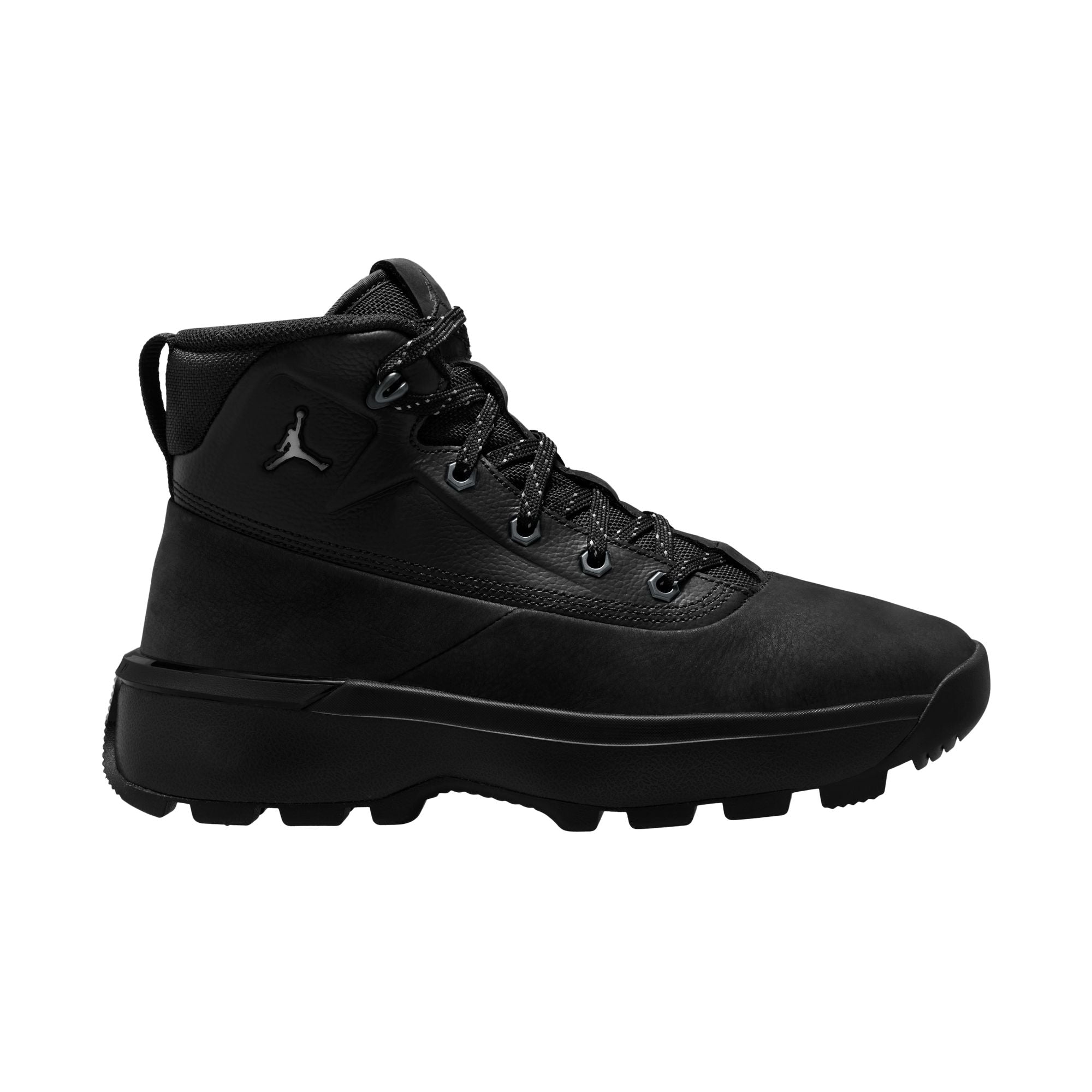 Jordan City Boot Black Metallic Silver
