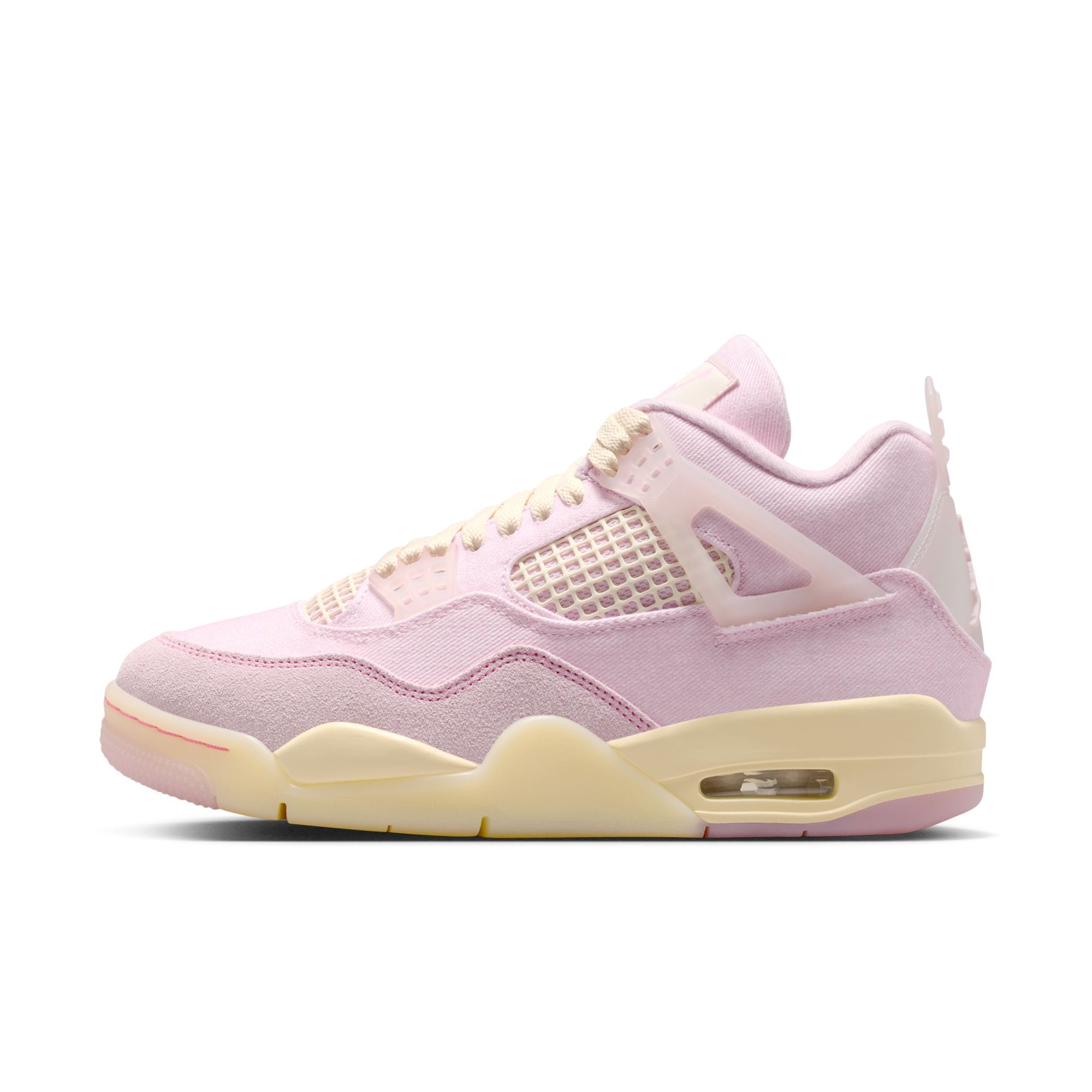 Air Jordan 4 Pearl Pink and Iced Carmine