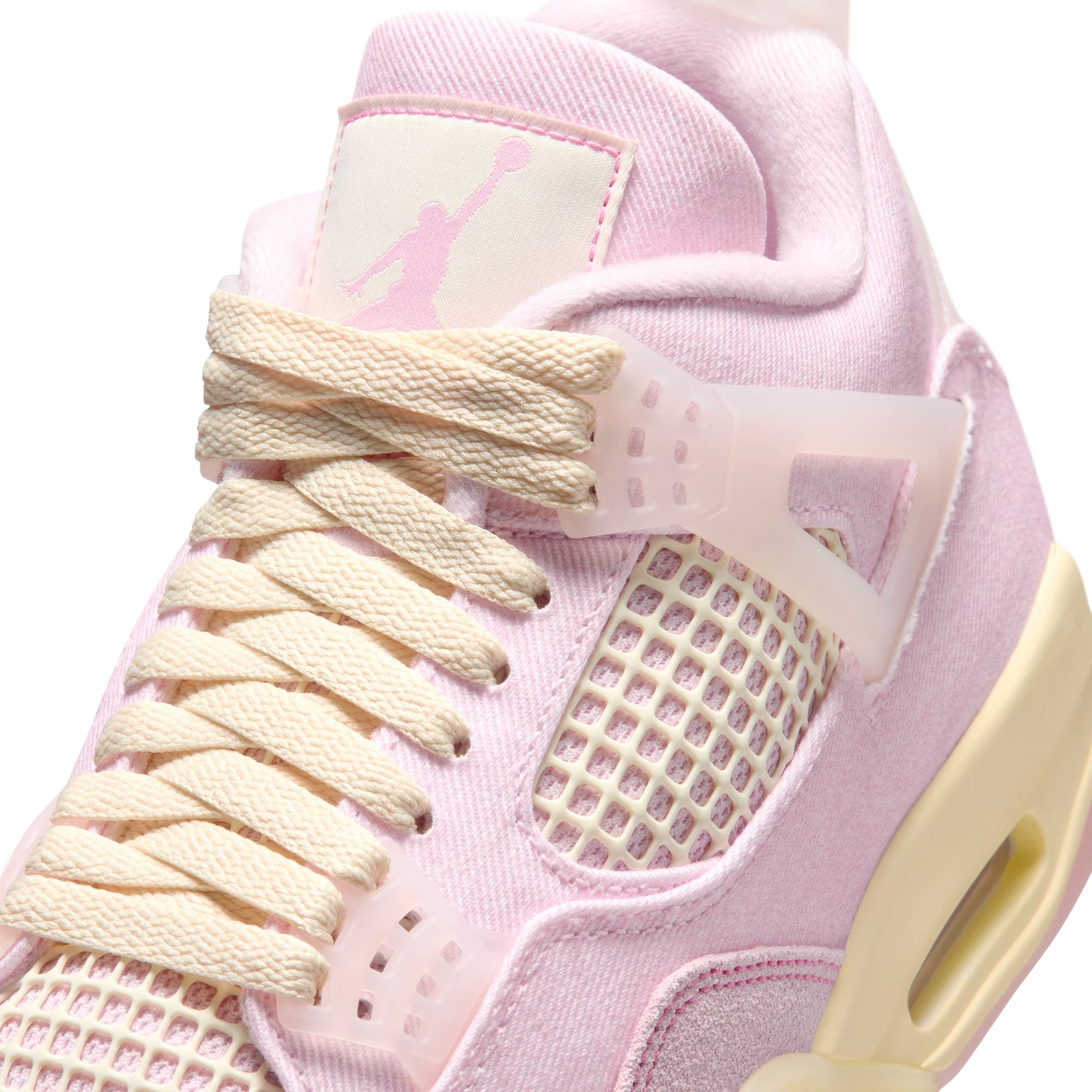 Air Jordan 4 Pearl Pink and Iced Carmine