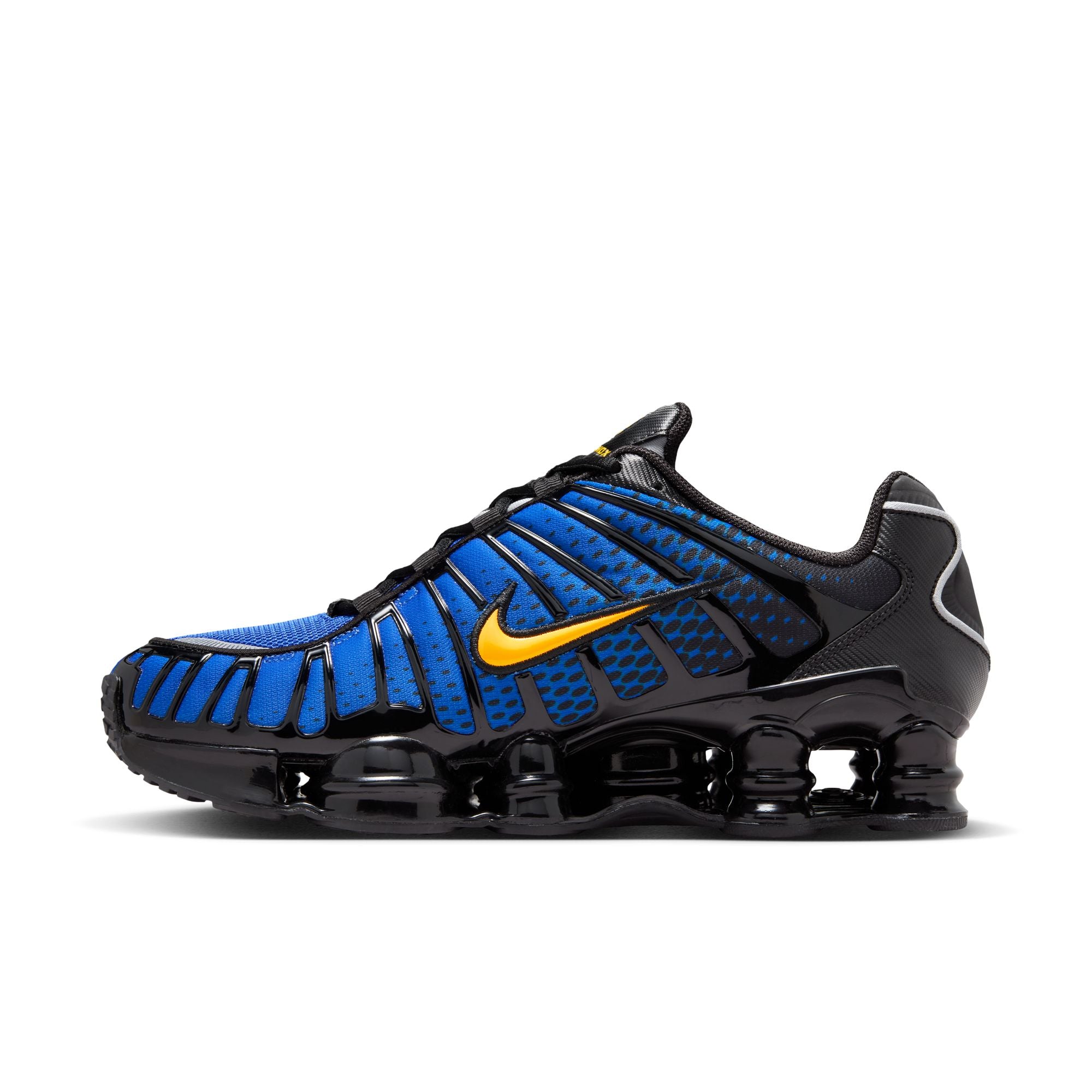 Shox TL Black Lyon Blue Varsity Maize