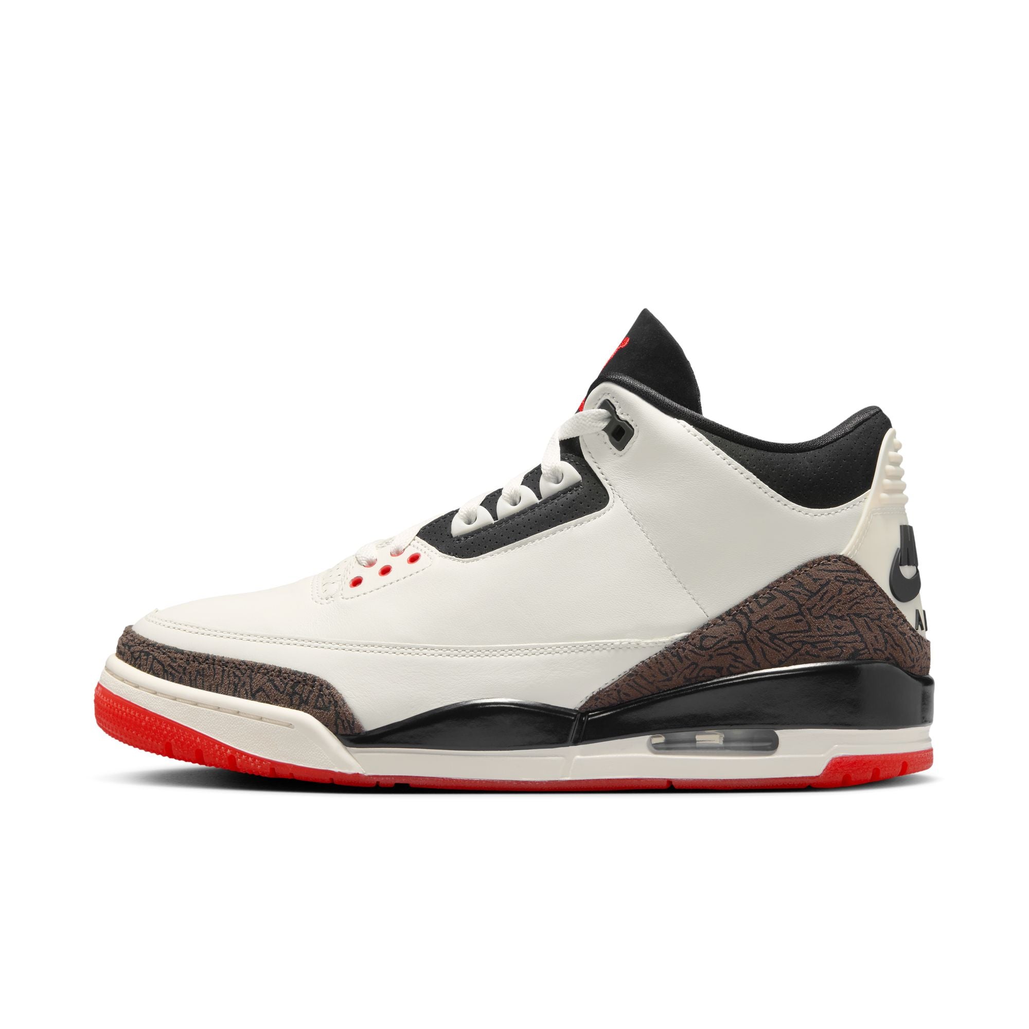 Air Jordan 3 Sail and University Red – WOODstack