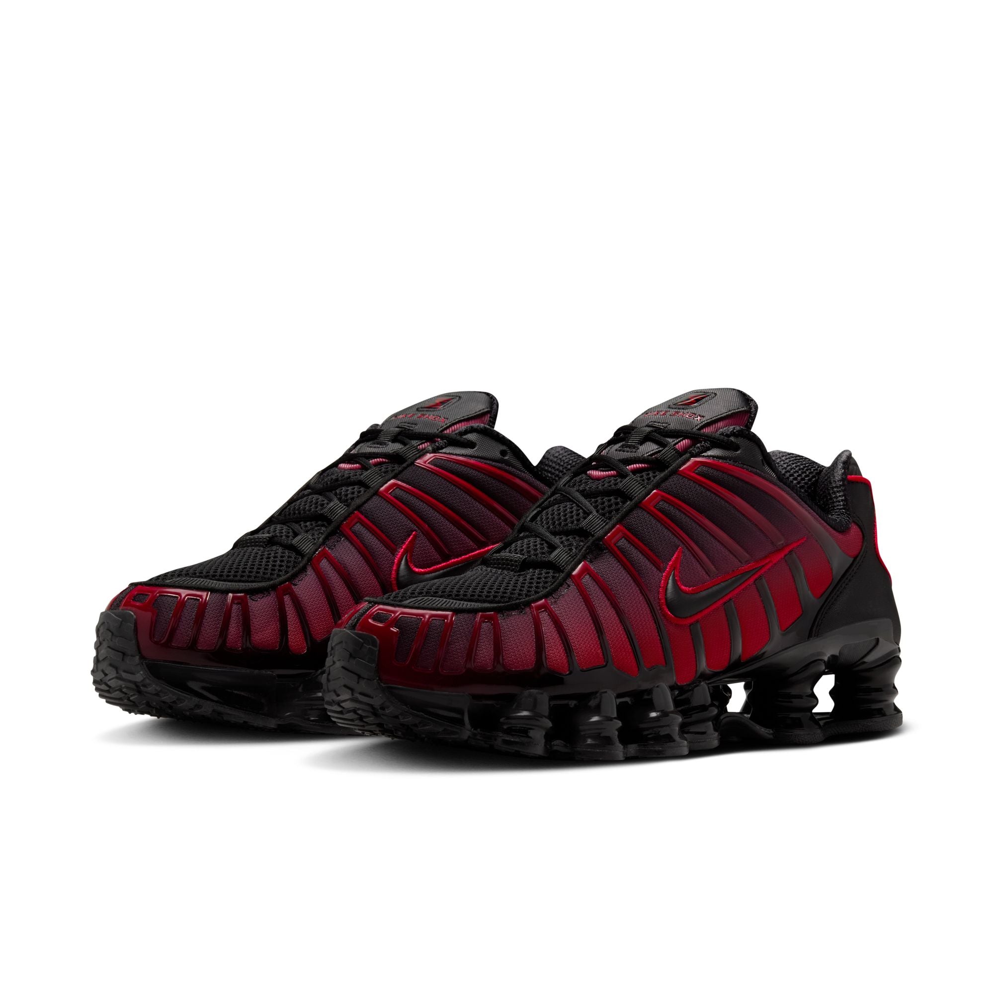Shox TL Black University Red Gradient