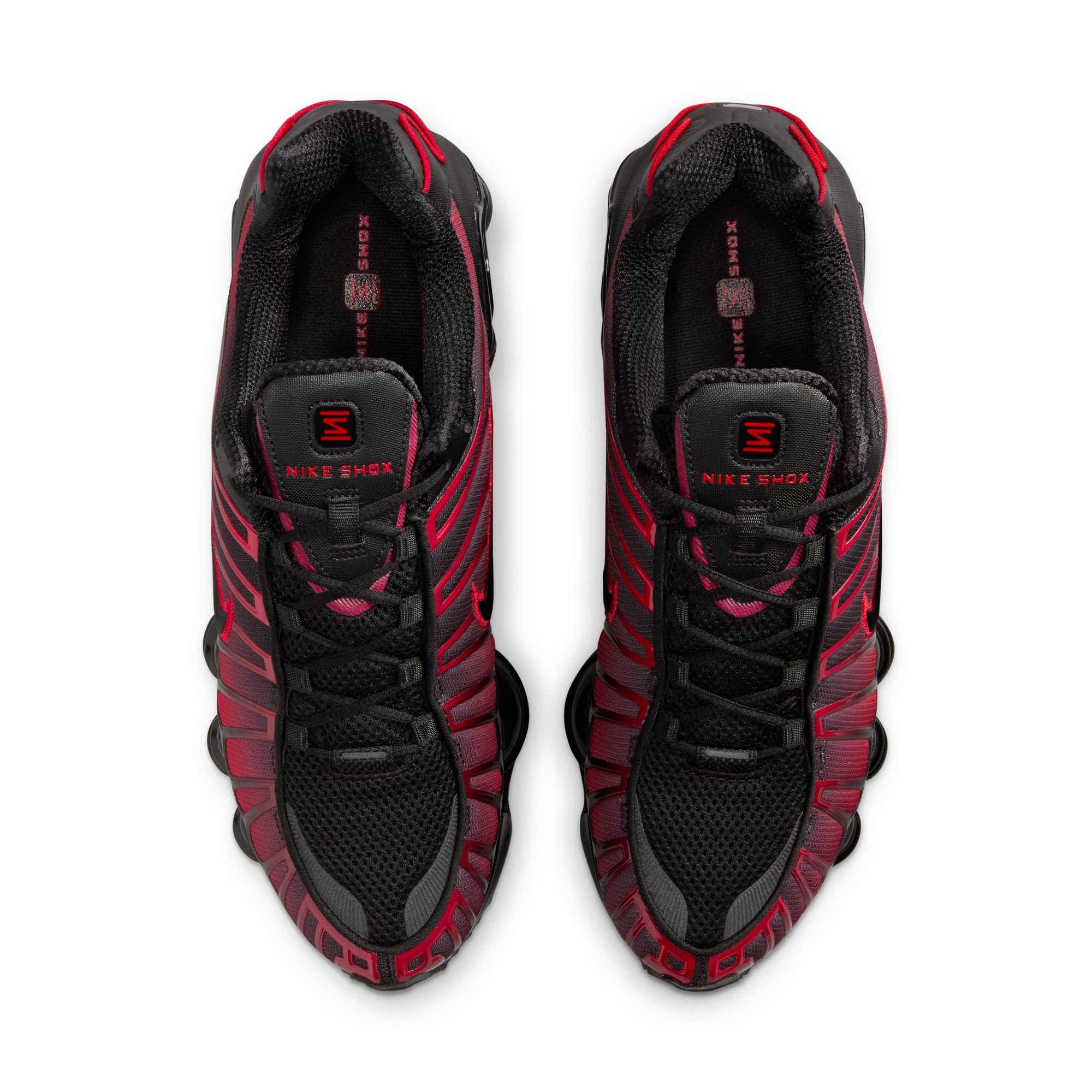 Shox TL Black University Red Gradient