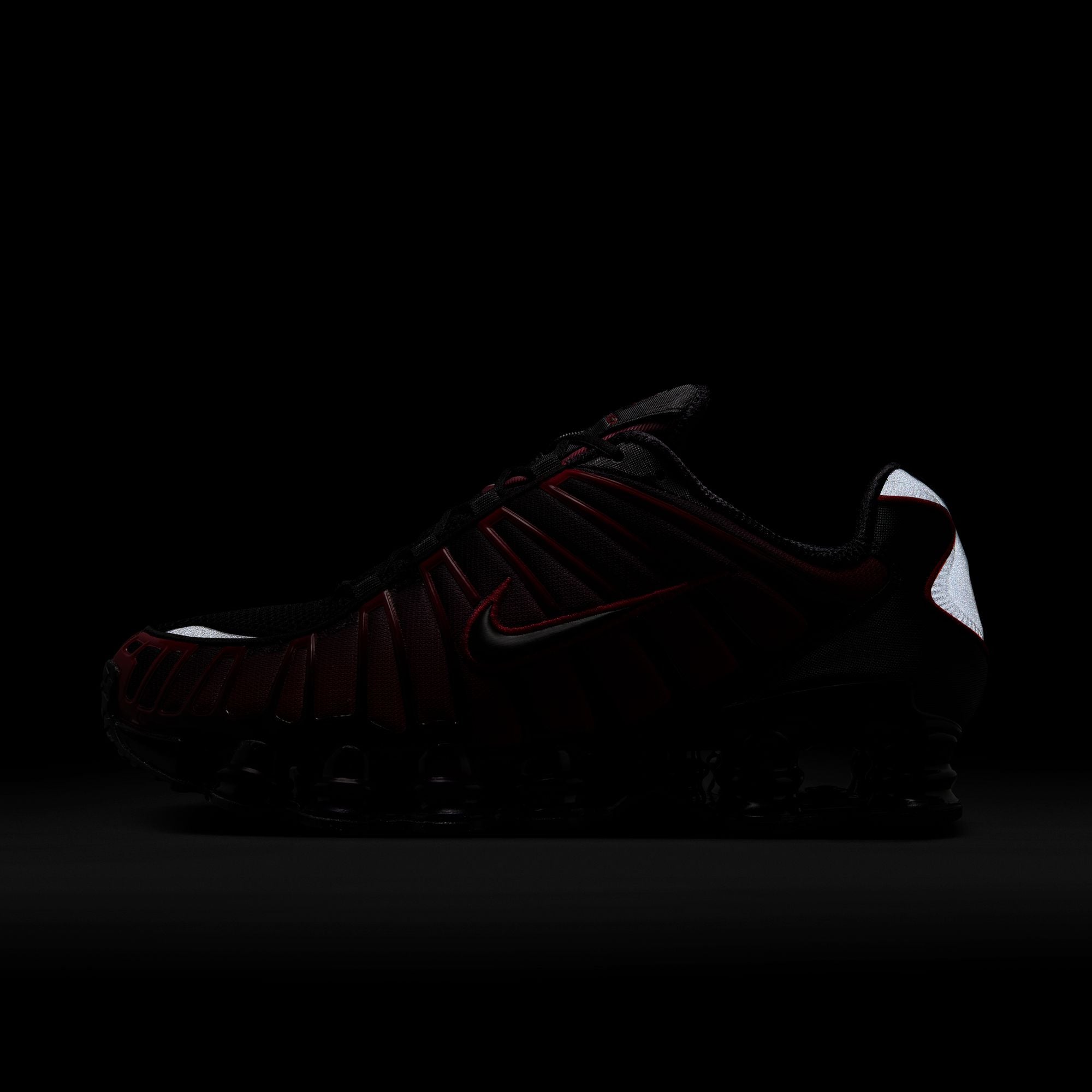 Shox TL Black University Red Gradient