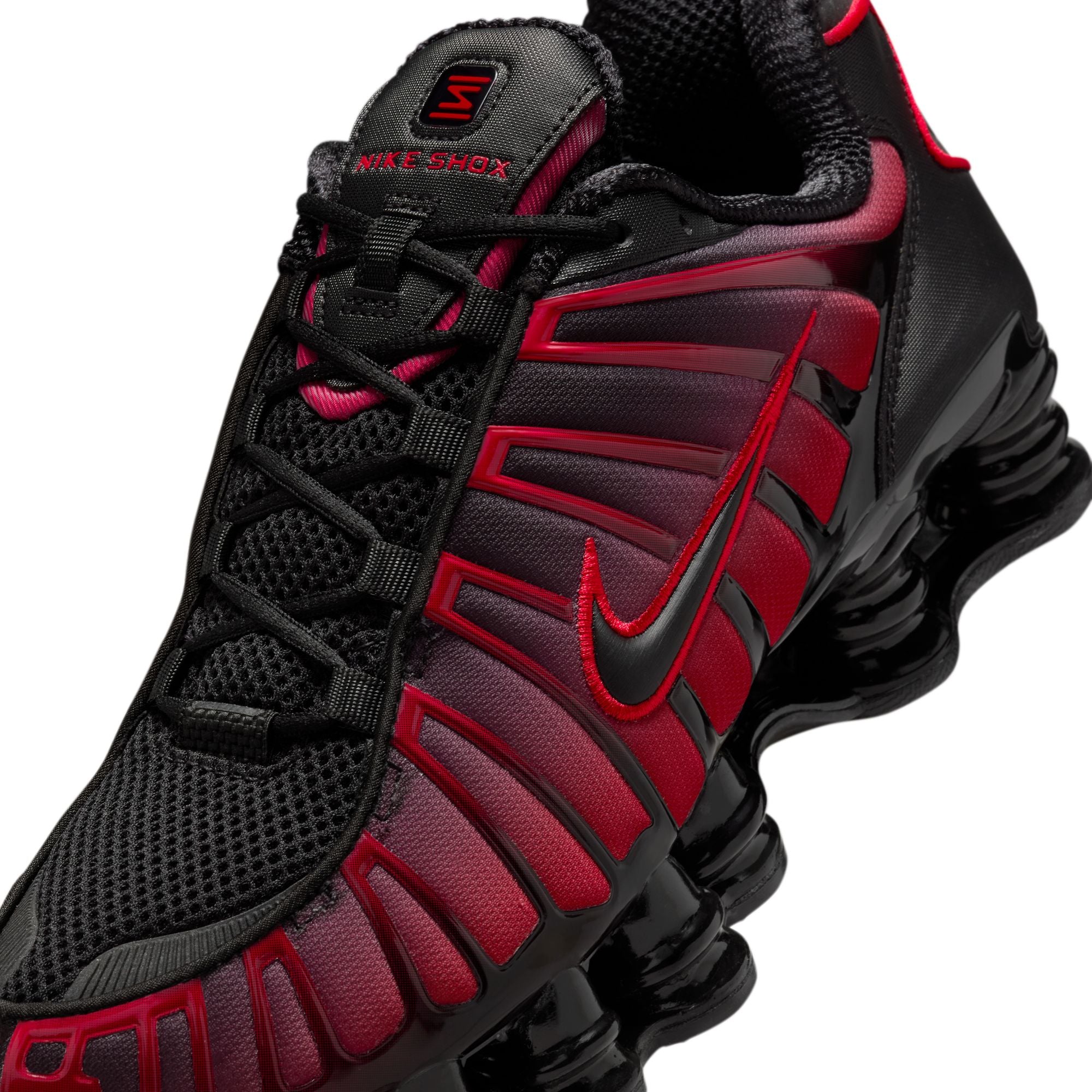 Shox TL Black University Red Gradient