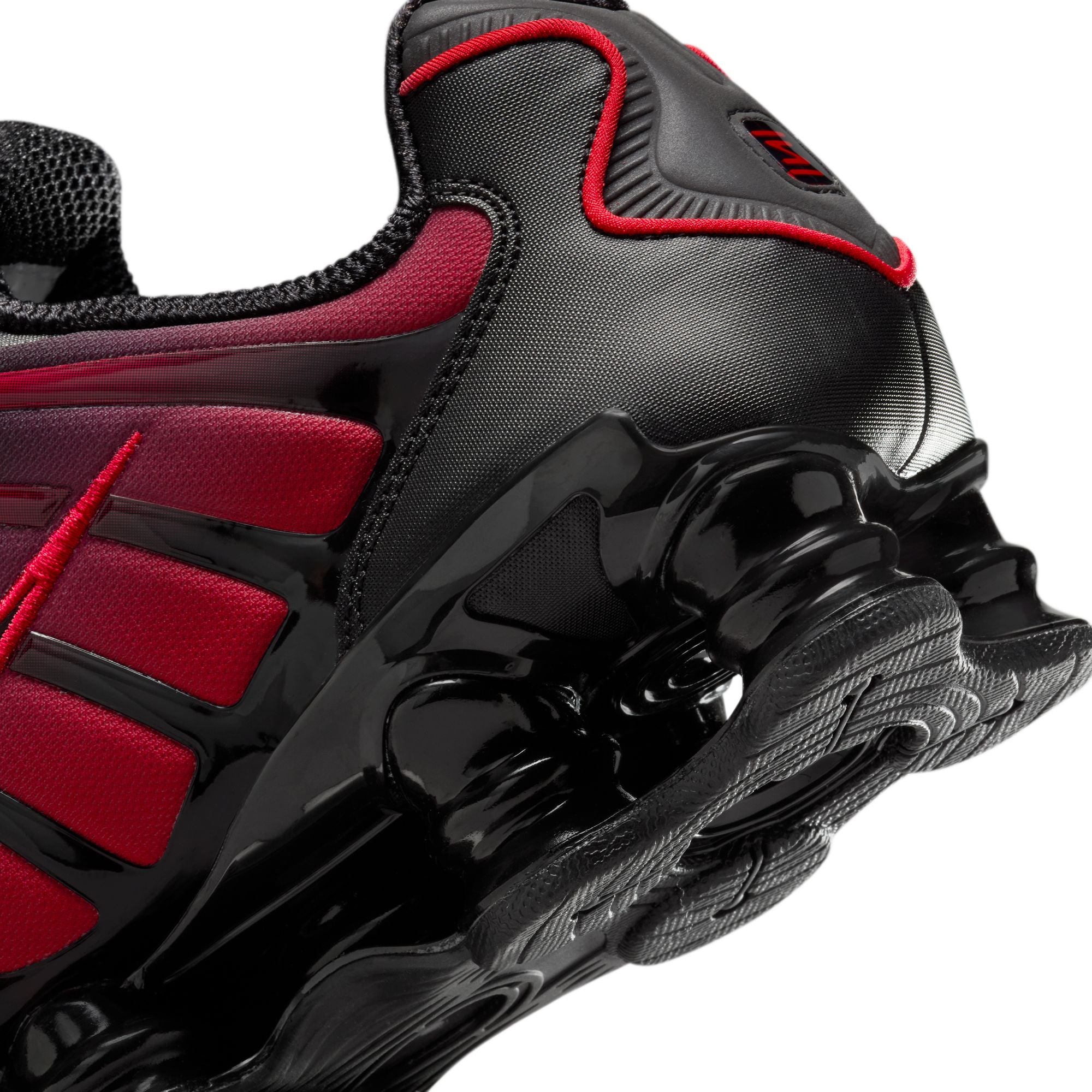 Shox TL Black University Red Gradient