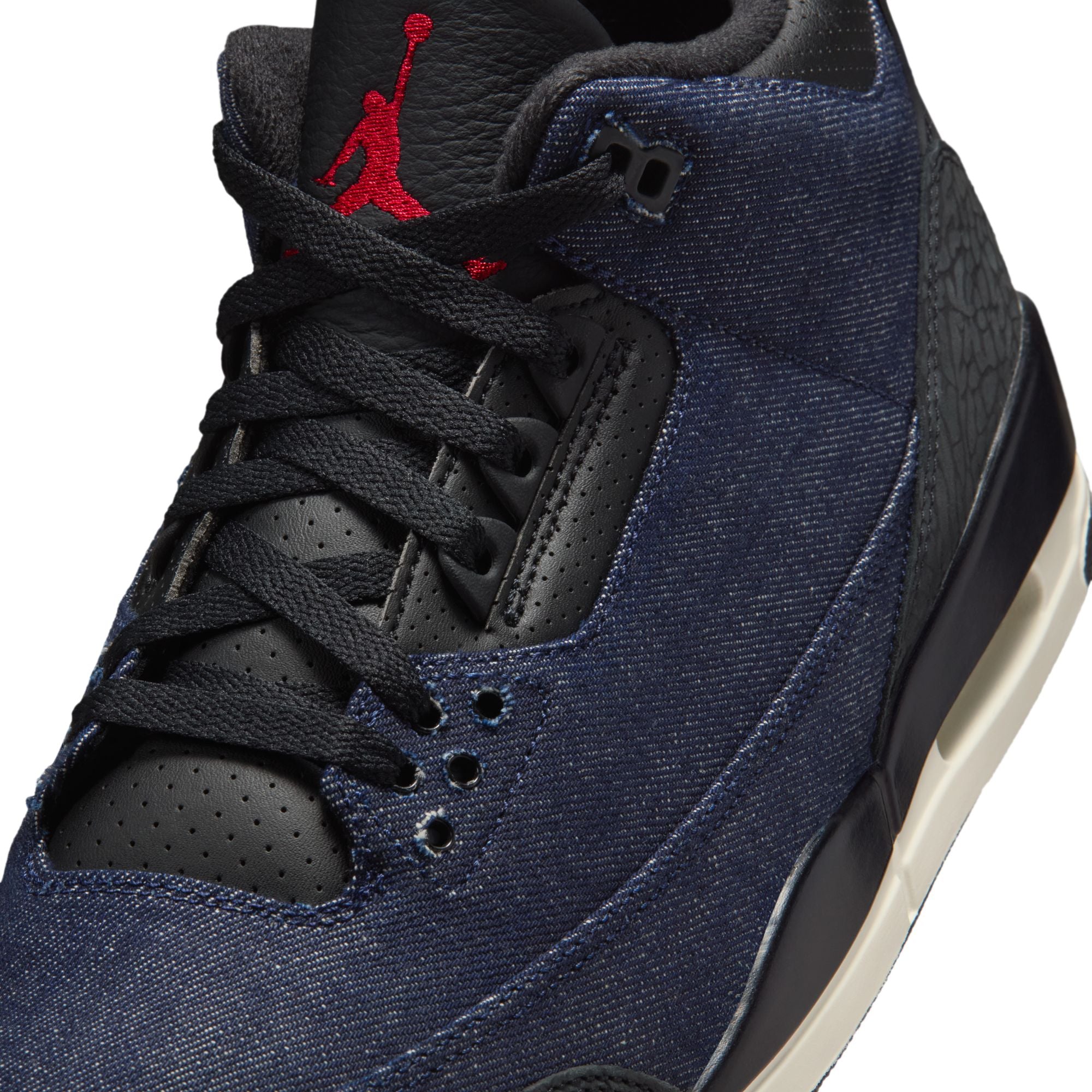Air Jordan 3 x Levi's Indigo and Gym Red