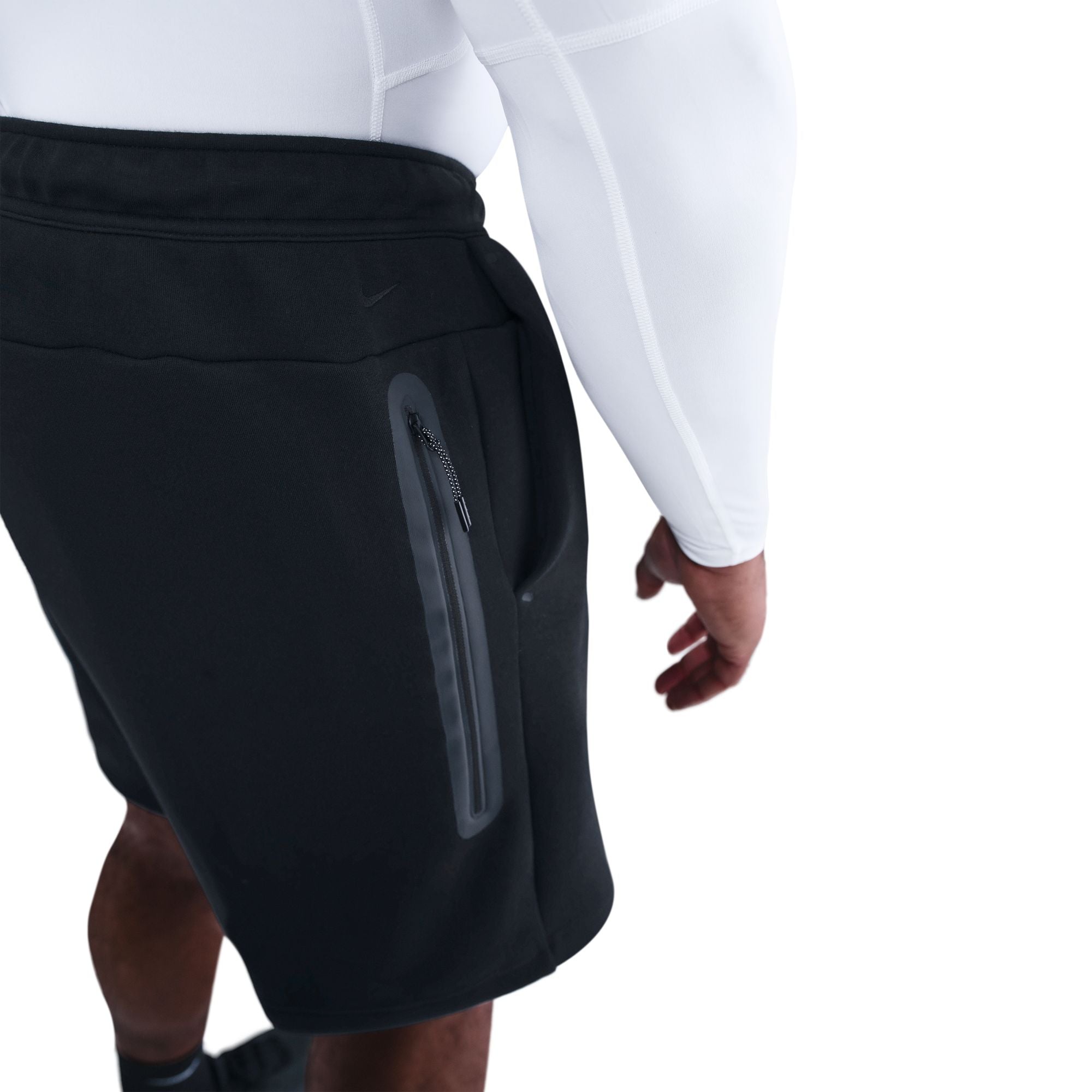 Tech Fleece Black Shorts