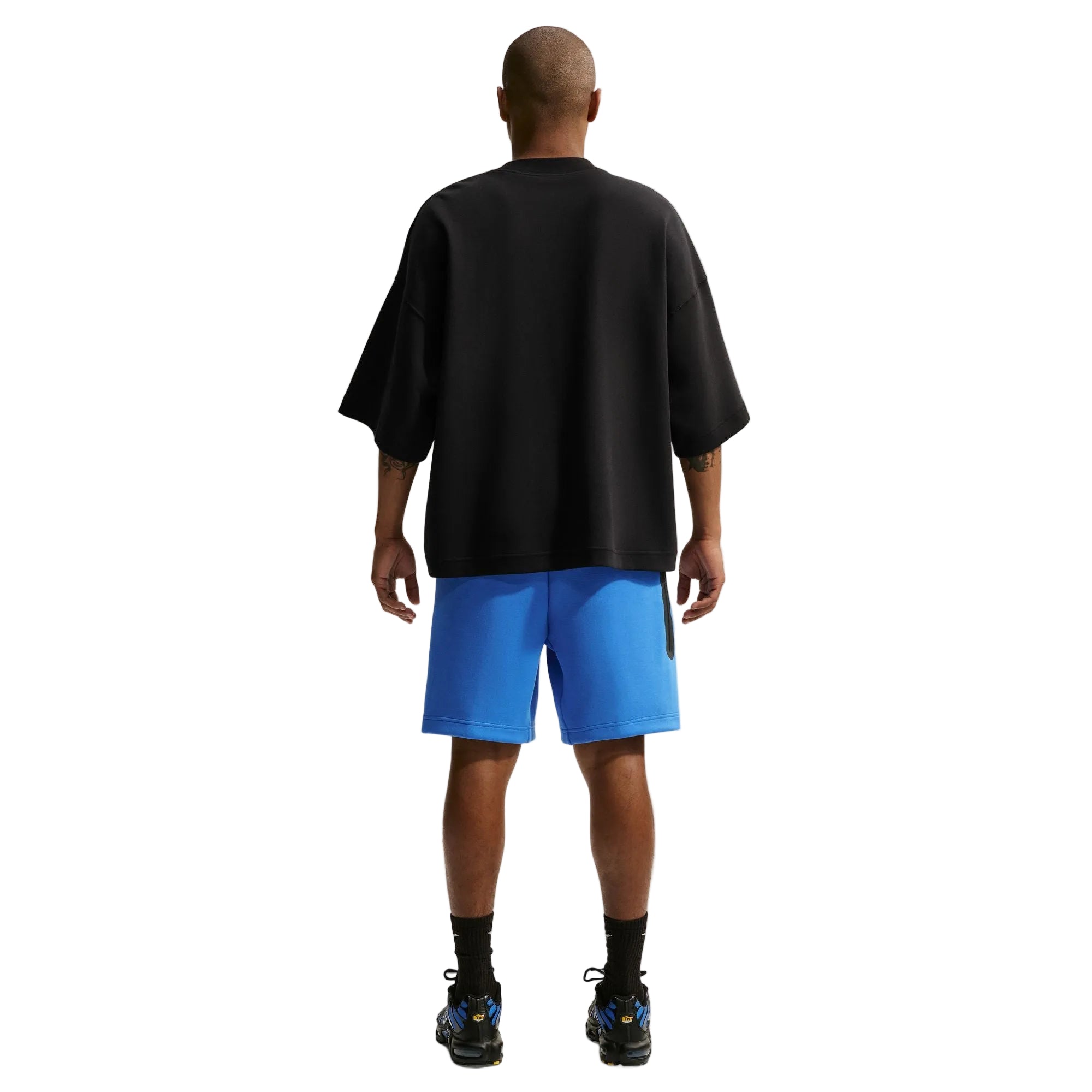 Tech Fleece Blue Shorts