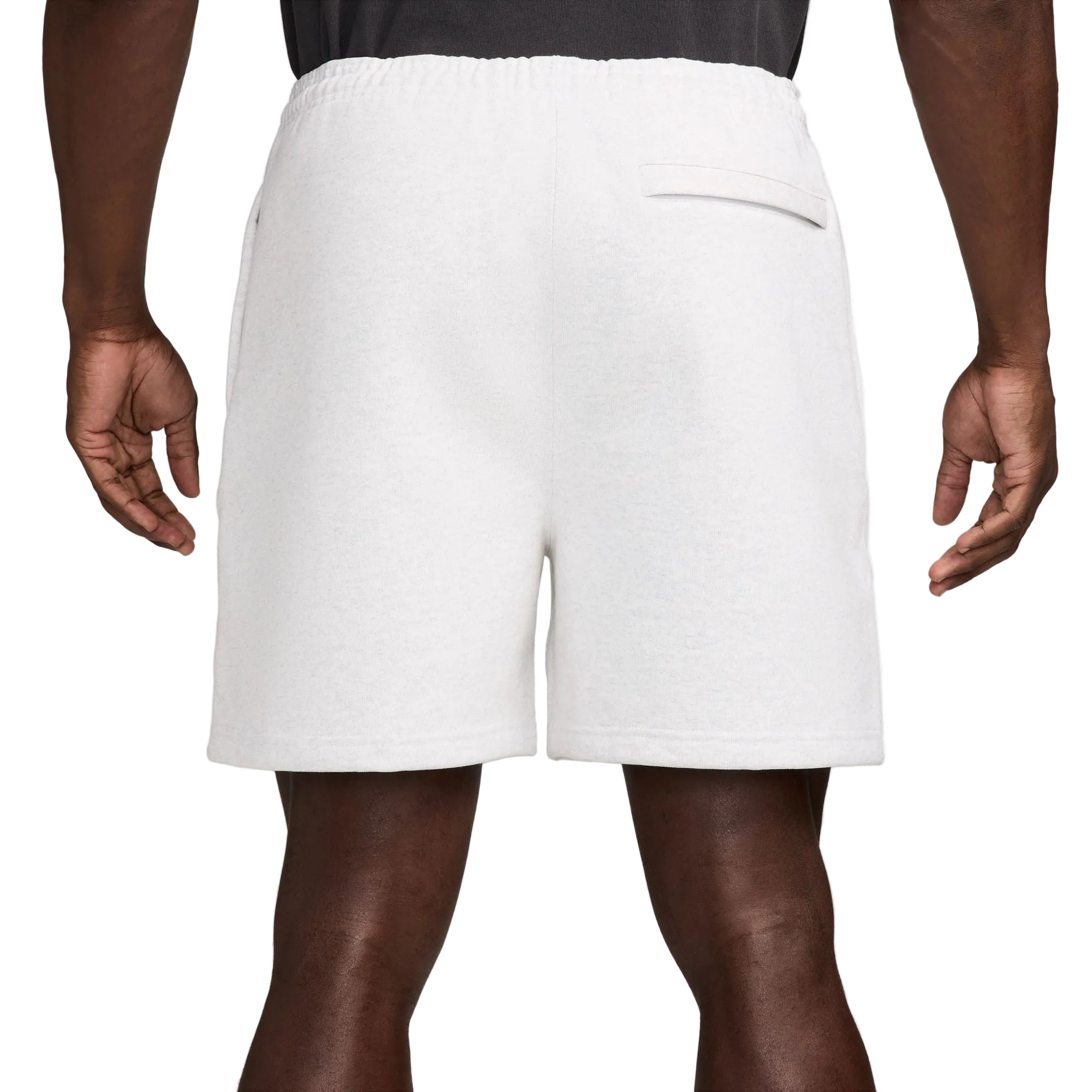Fleece White Shorts